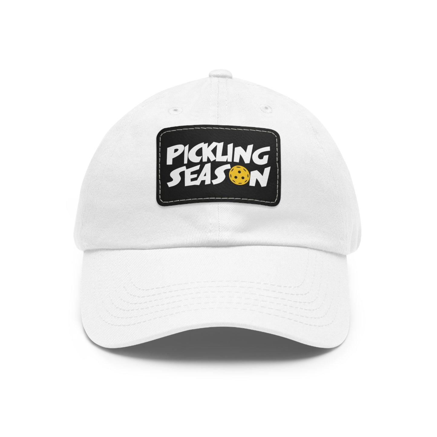 Pickleball Stylish Cap - Pickling Season White