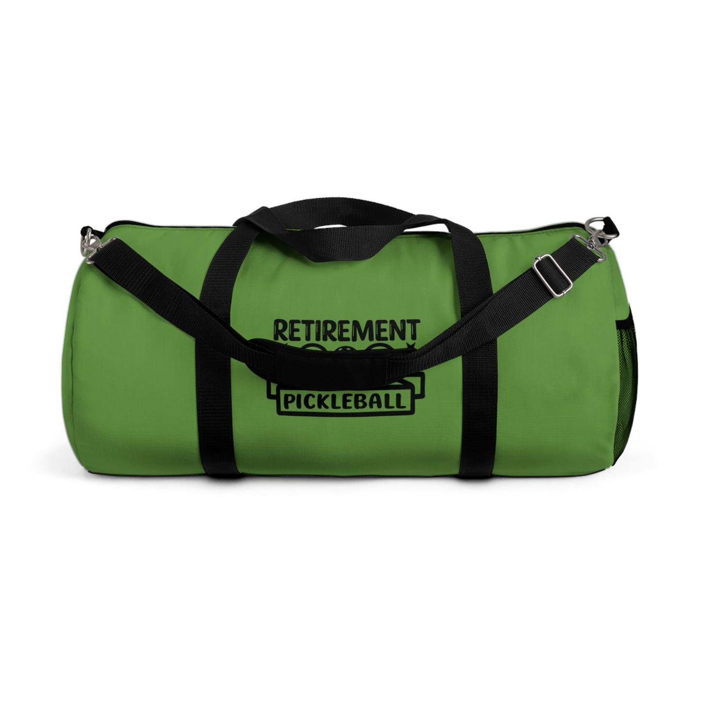 Pickleball Colorful Duffel Bag - Retirement Pickleball Green