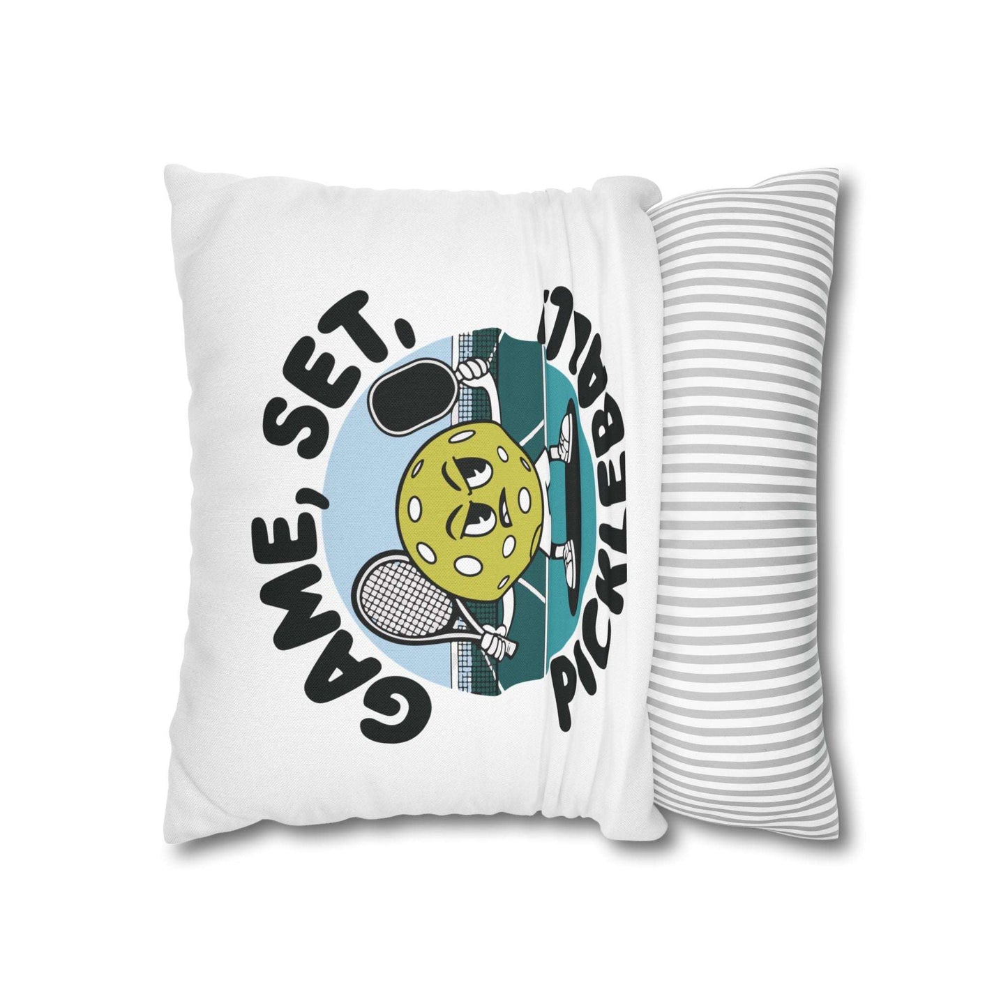 Pickleball Cute Pillowcase - Game, Set, Pickleball
