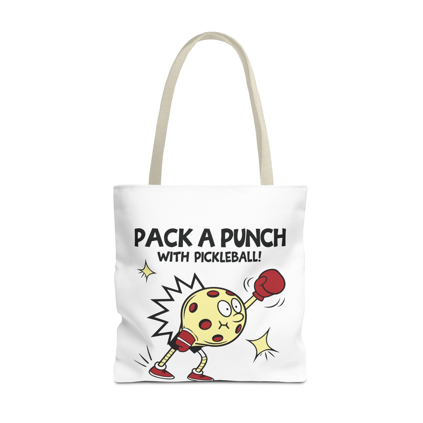 Pickleball Stylish Tote Bag - Pack a Punch with Pickleball
