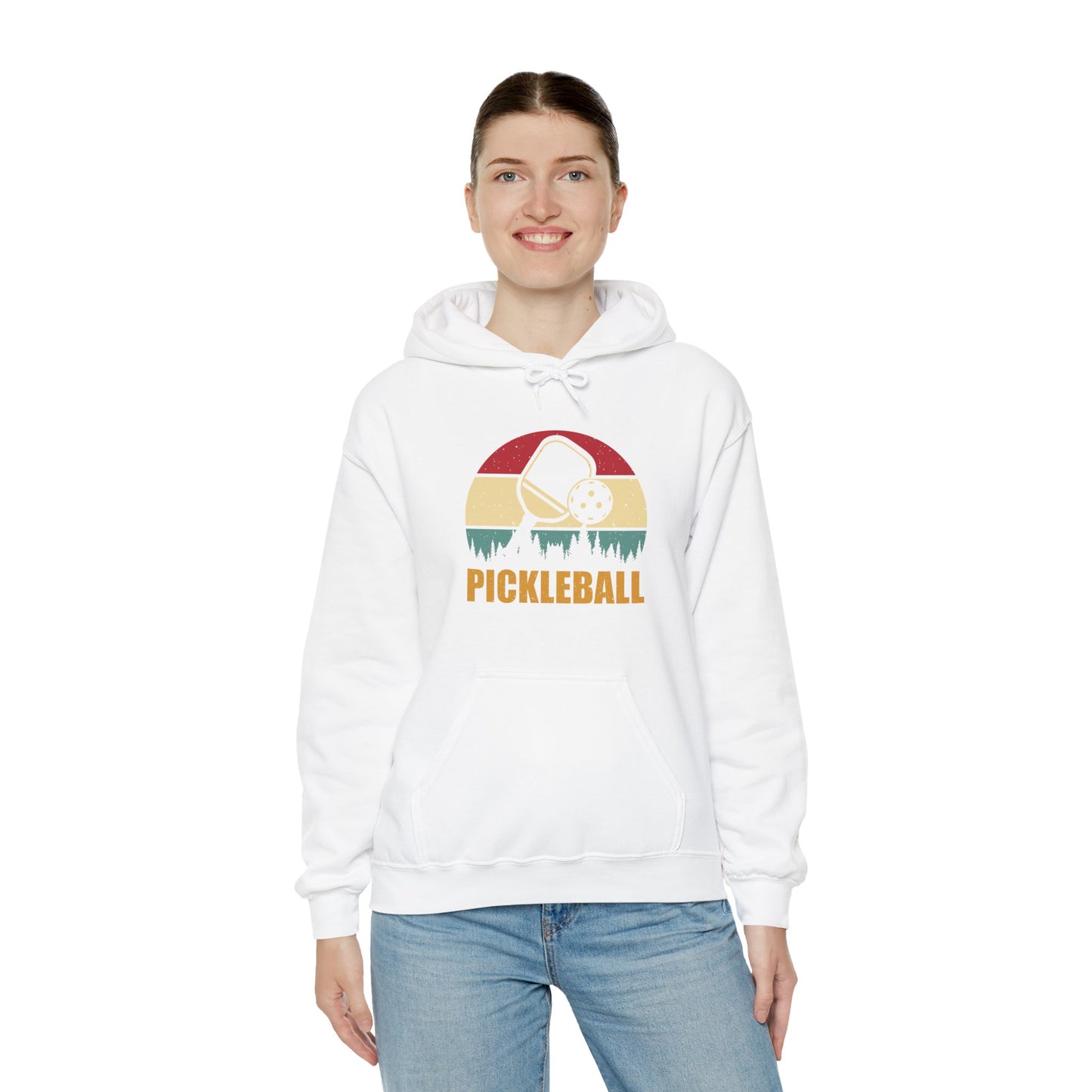 Women's Cool Pickleball Hoodie - Pickleball Retro