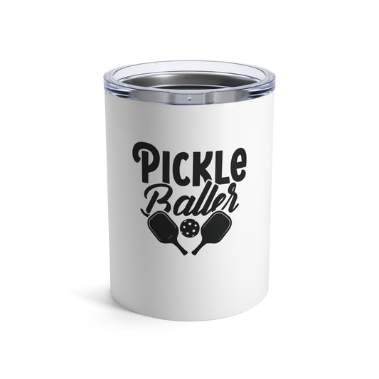 Pickleball Cool Tumbler - Pickleballer White
