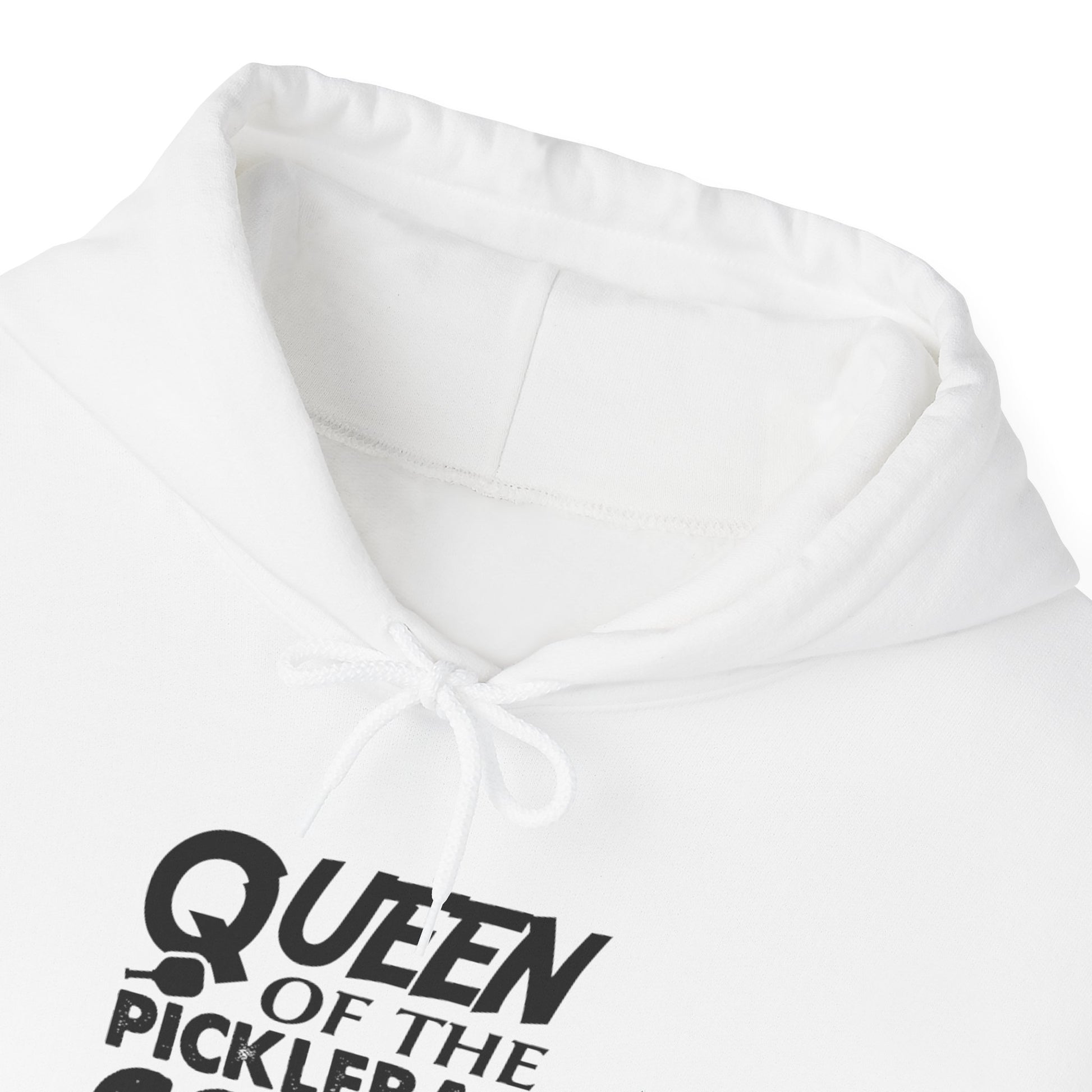 Women's Comfy Pickleball Hoodie - Queen of the Pickleball Court