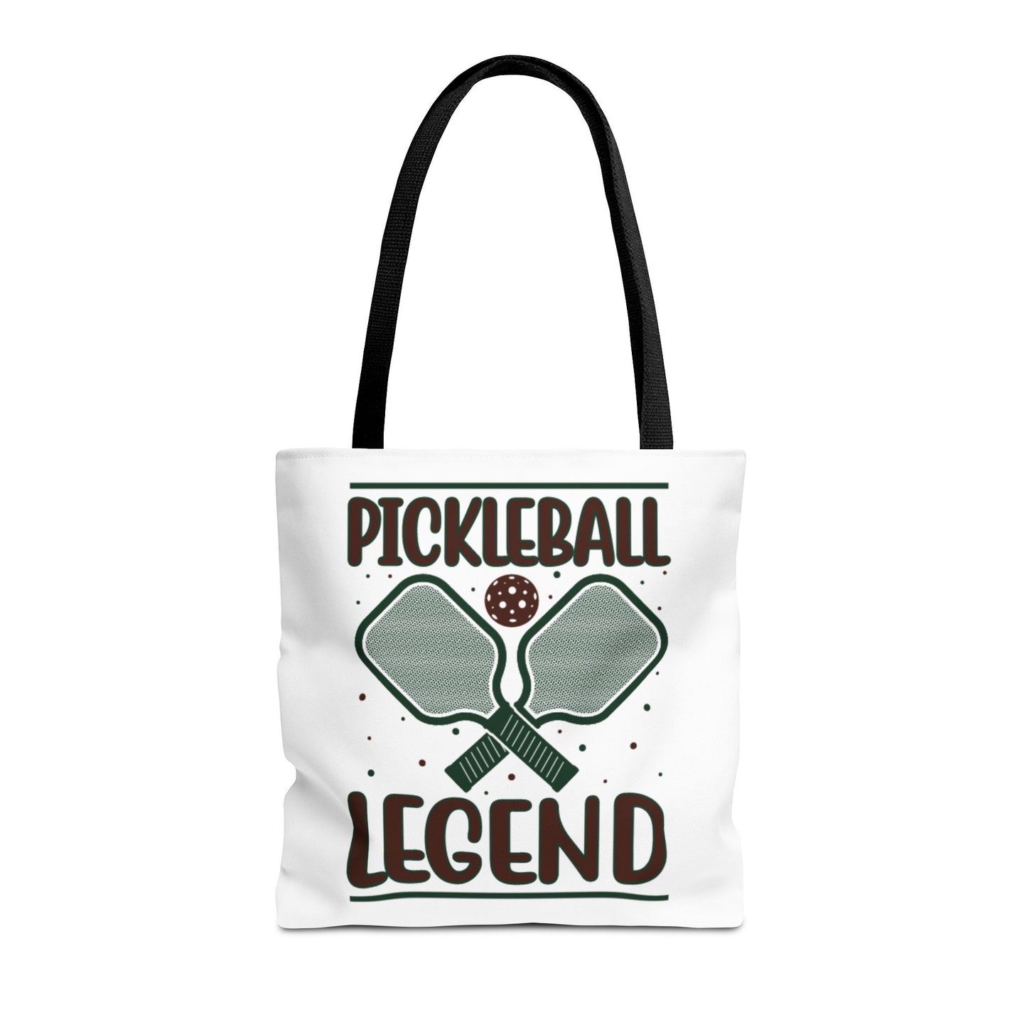 Pickleball Durable Tote Bag - Pickleball Legend Black