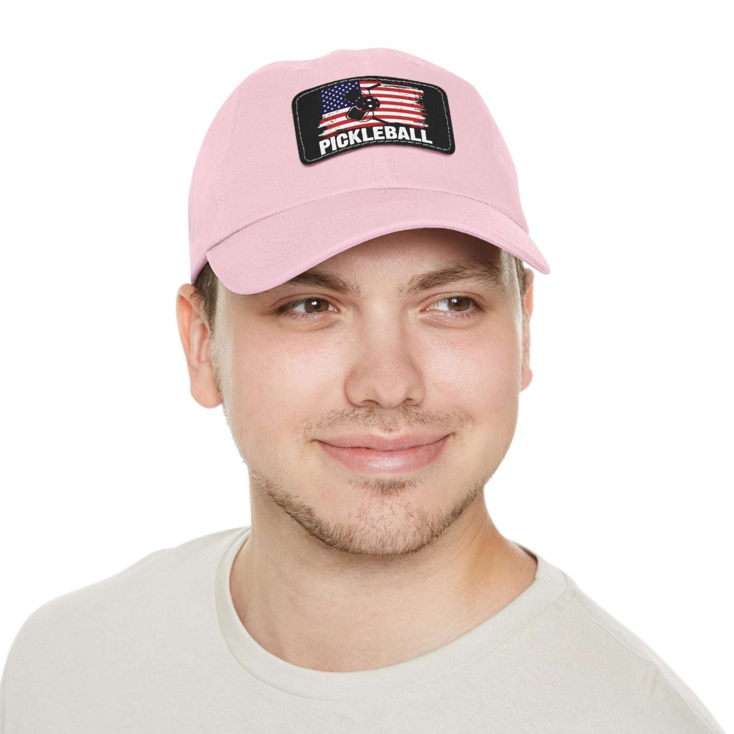 Pickleball Unique Cap - Pickleball with American Flag