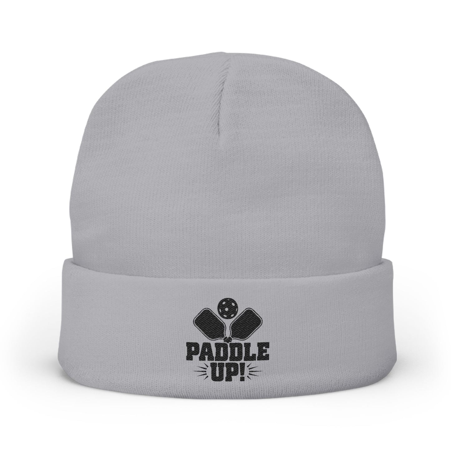 Pickleball Comfy Beanie - Paddle Up Gray