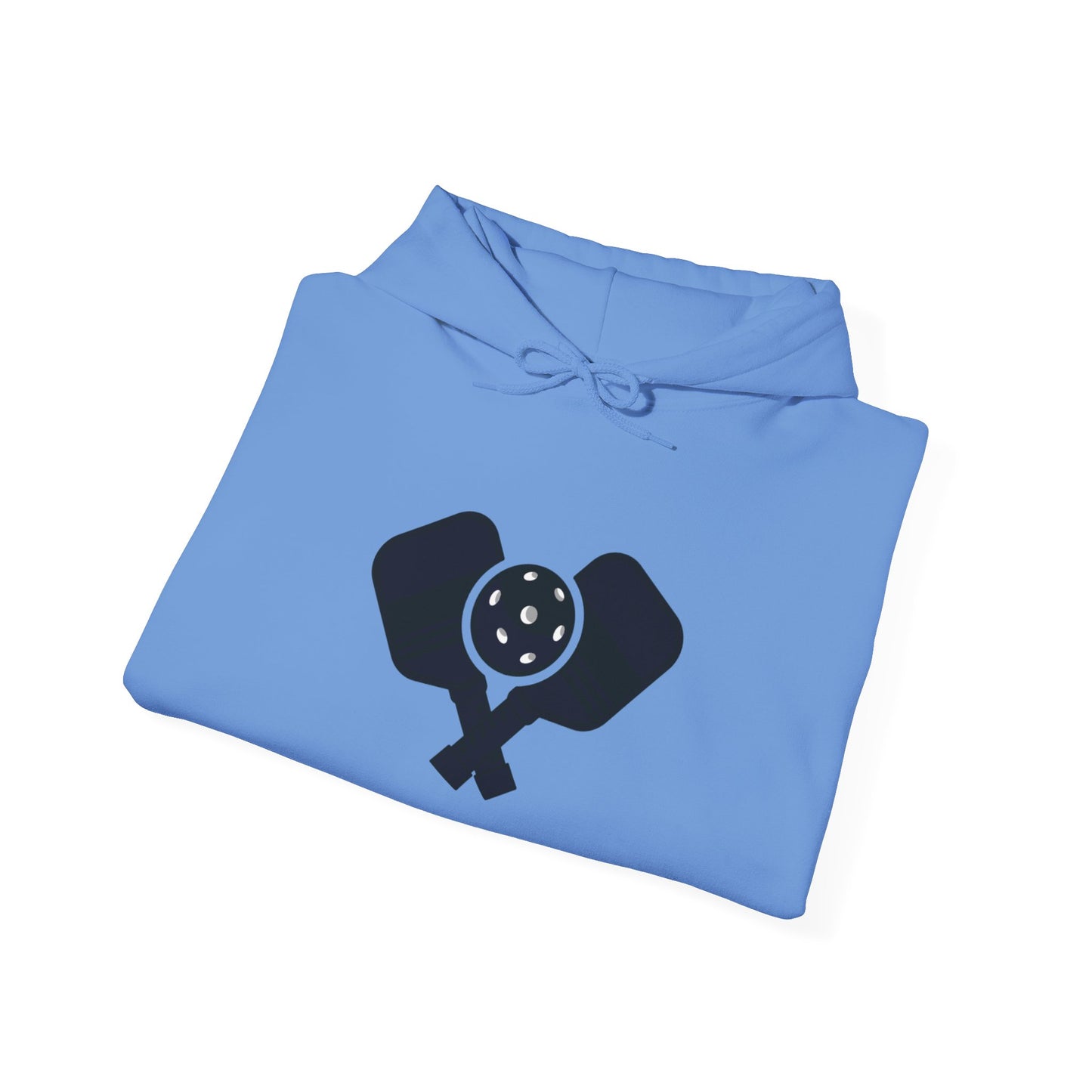 Men's Durable Pickleball Hoodie - Paddles and Ball