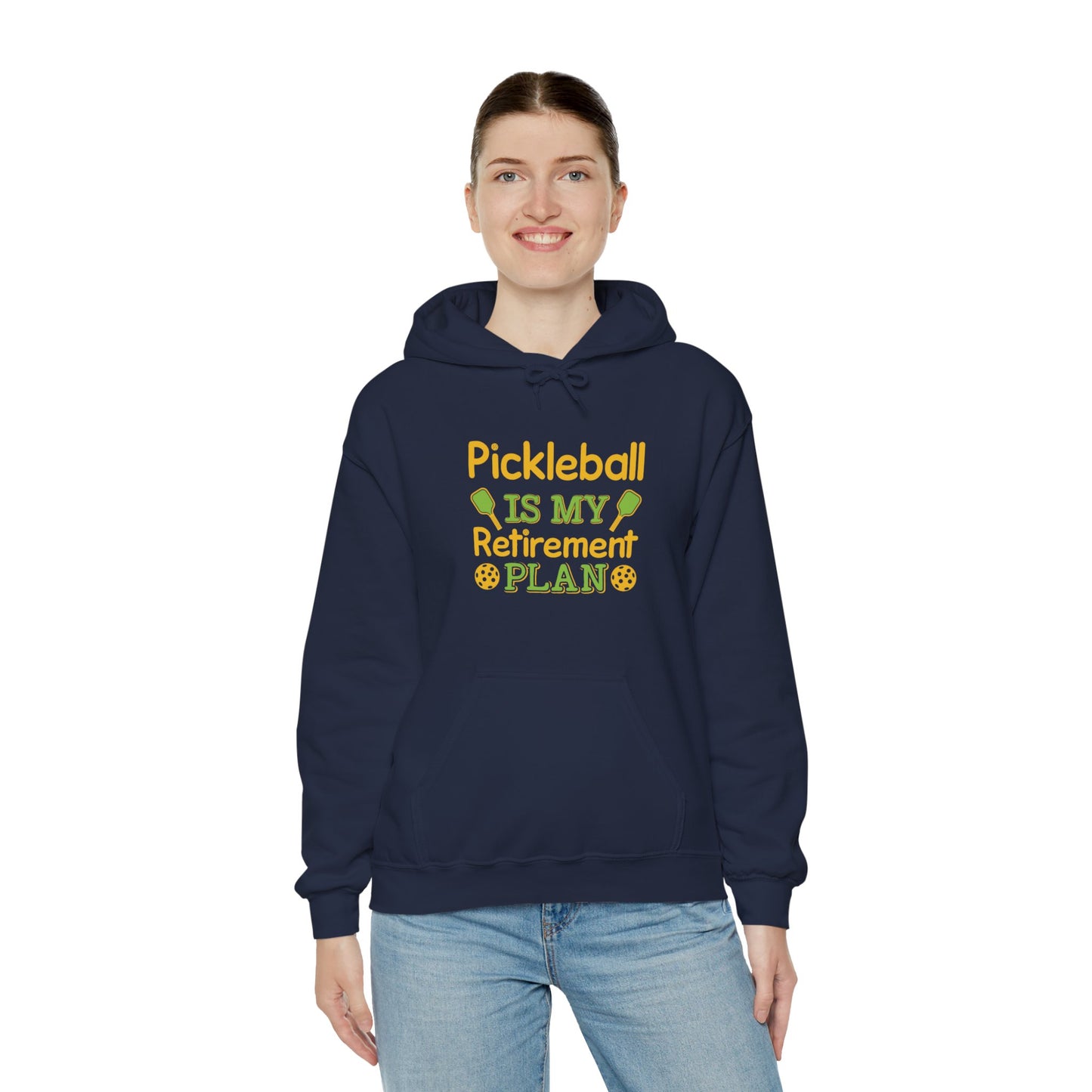 Women's Comfy Pickleball Hoodie - Pickleball Is My Retirement Plan