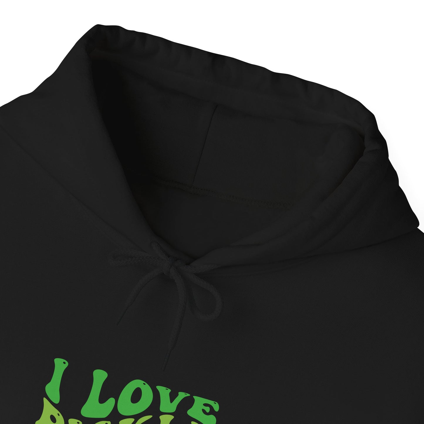 Men's Stylish Pickleball Hoodie - I Love Pickleball