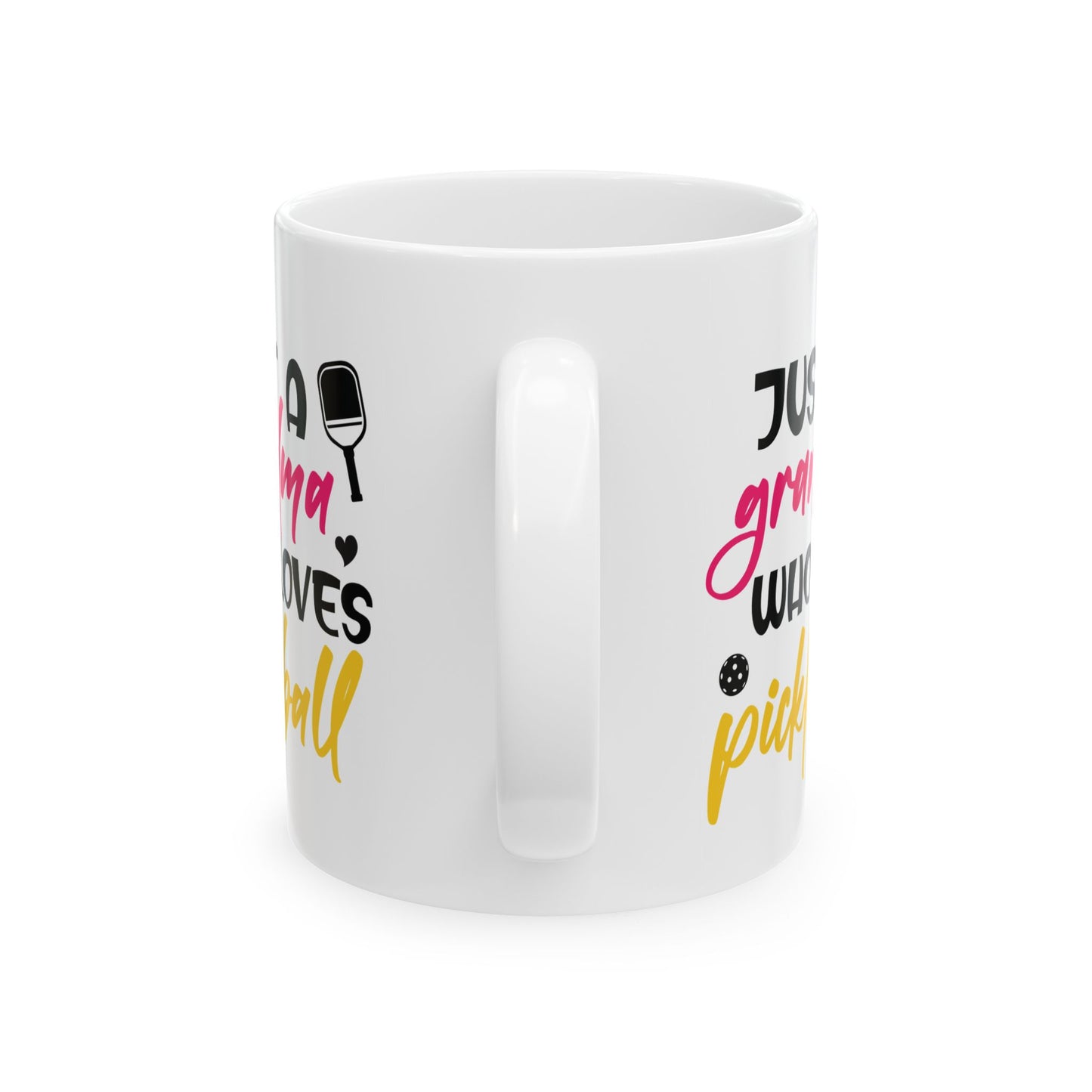 Pickleball Handy Mug - Just a Grandma Who Loves Pickleball