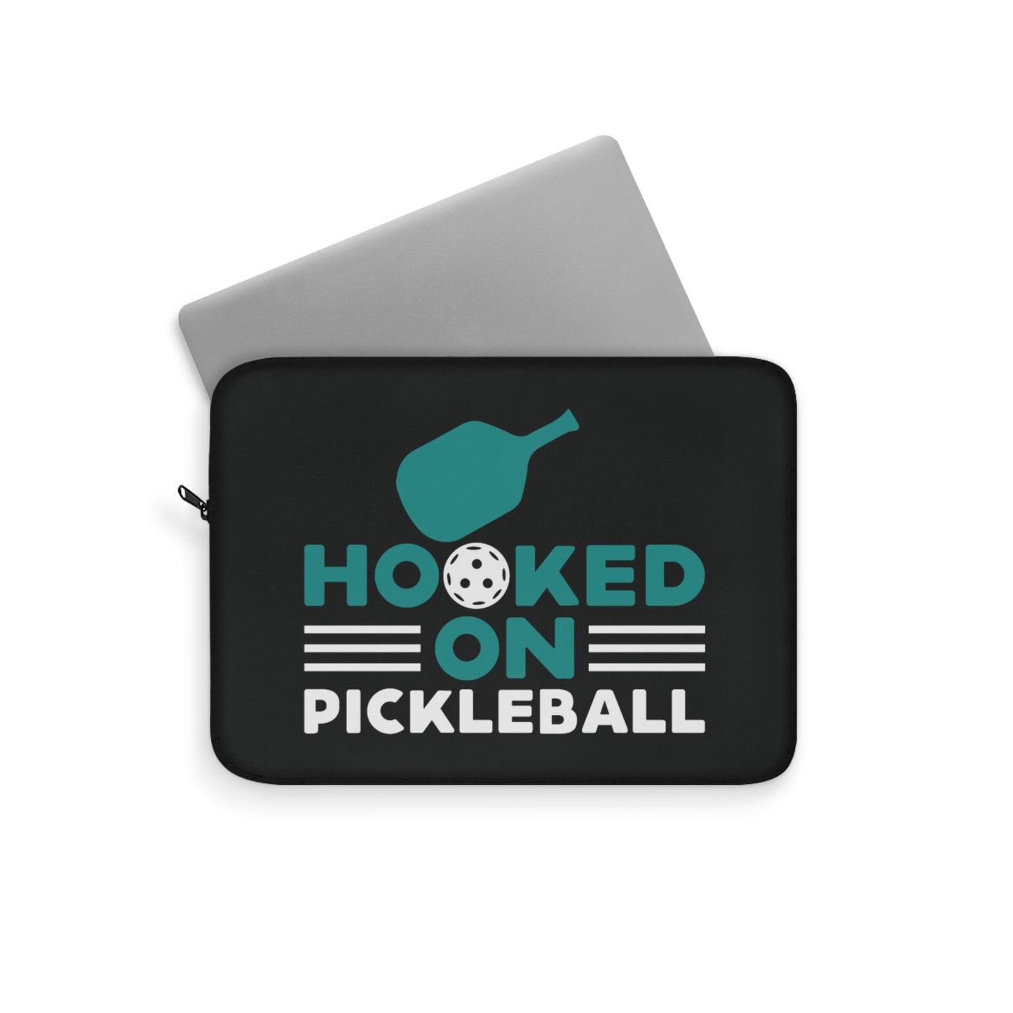 Pickleball Unique Laptop Sleeve - Hooked on Pickleball