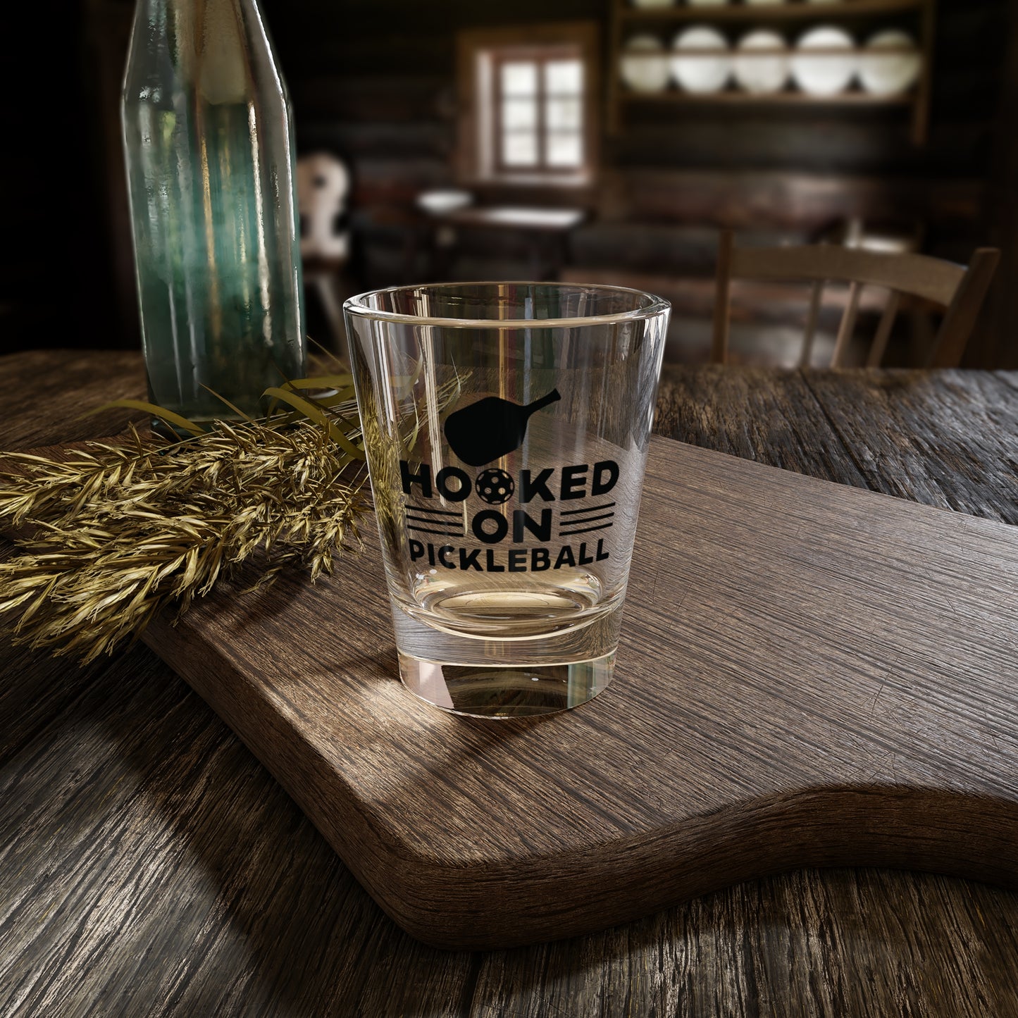 Pickleball Cool Shot Glass - Hooked on Pickleball