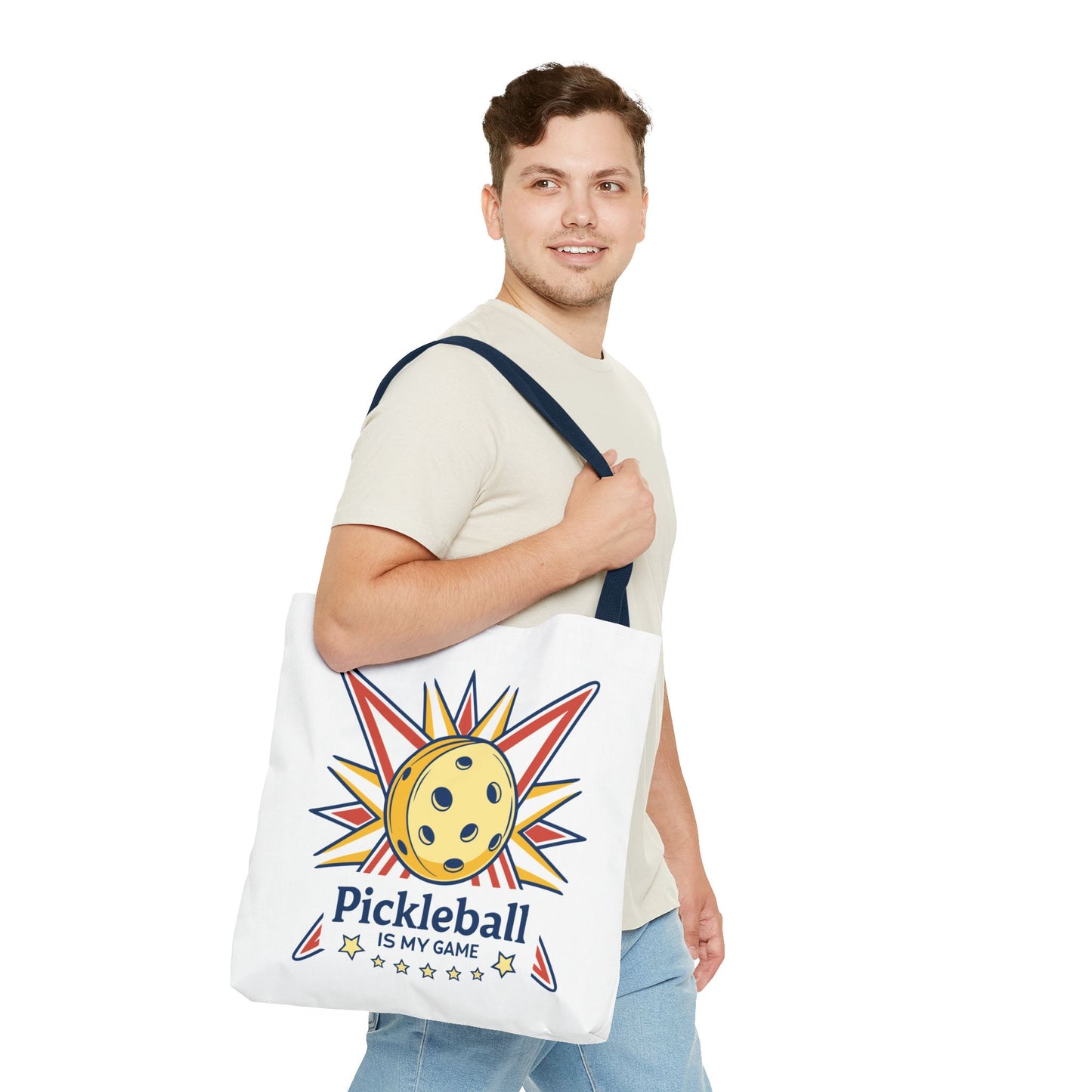 Pickleball Colorful Tote Bag - Pickleball is My Game