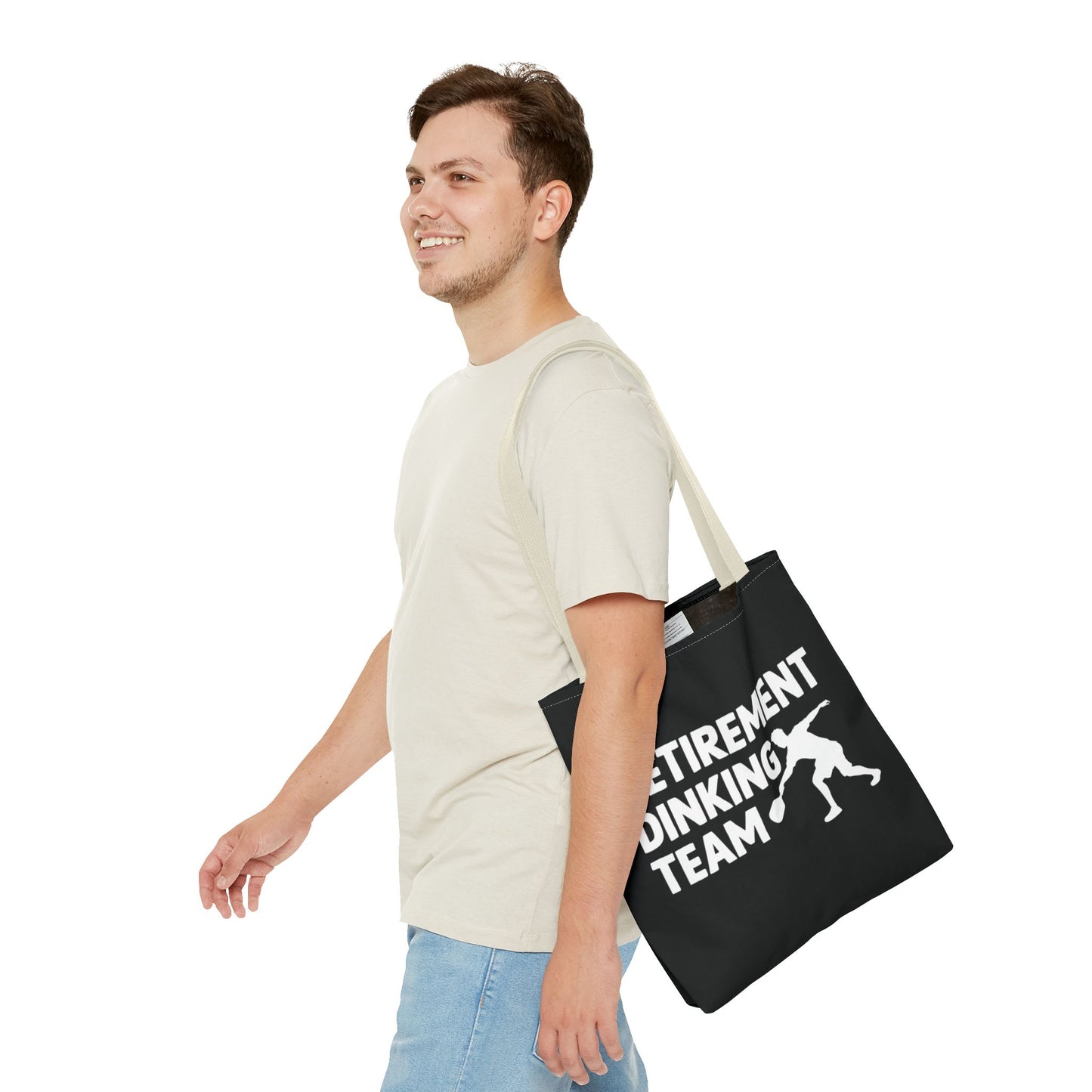 Pickleball Funny Tote Bag - Retirement Dinking Team