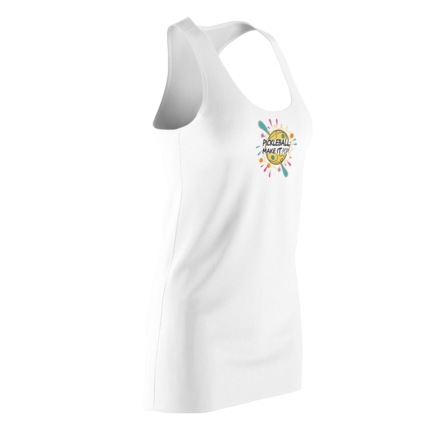 Women's Soft Pickleball Dress - Pickleball Make It Pop