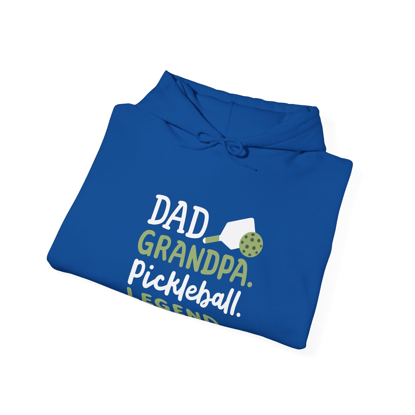Men's Comfy Pickleball Hoodie - Dad Grandpa Pickleball Legend