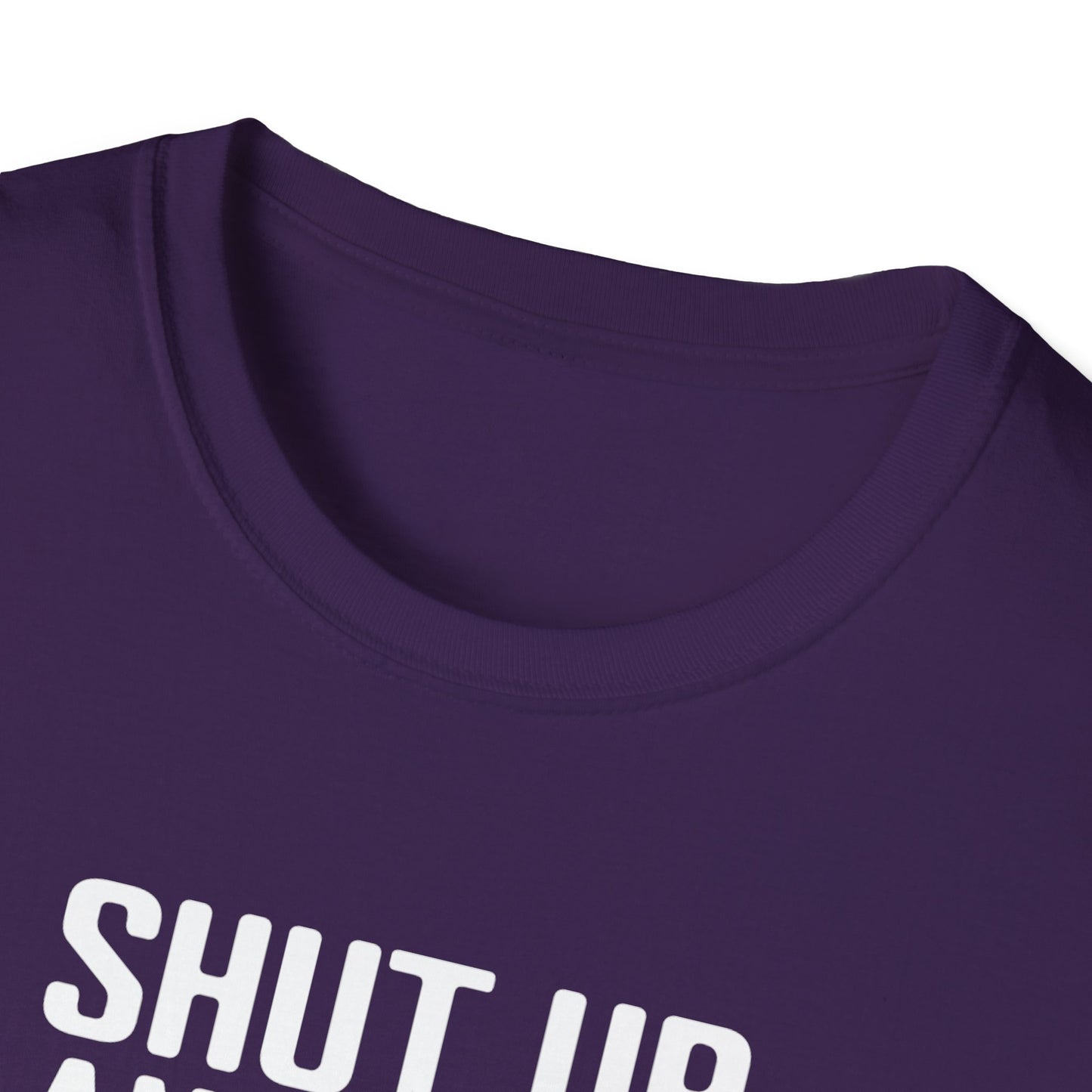Men's Funny Pickleball T-shirt - Shut Up and Dink