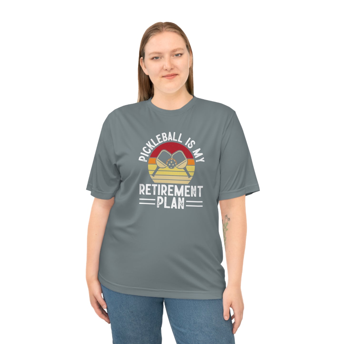 Women's Pickleball T-shirt - Pickleball Is My Retirement Plan