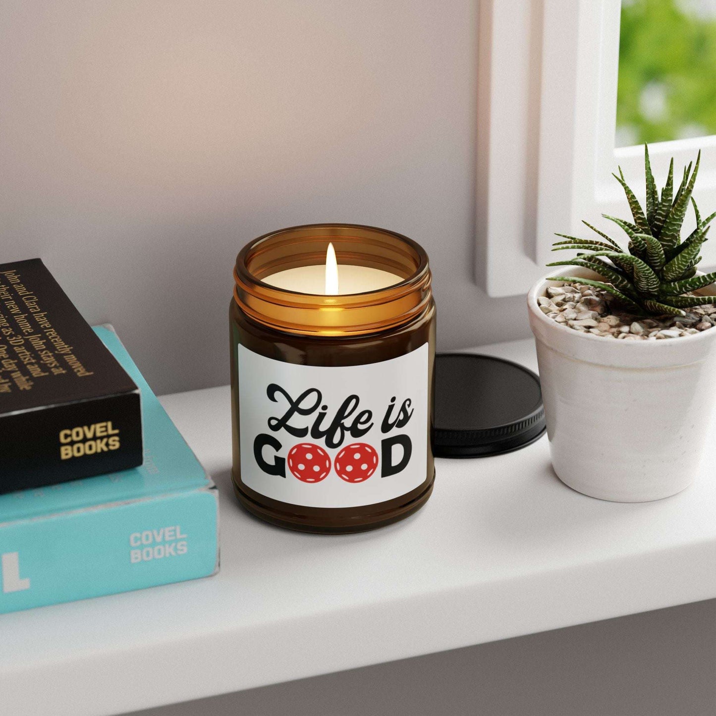 Pickleball Delightful Candle - Life is Good