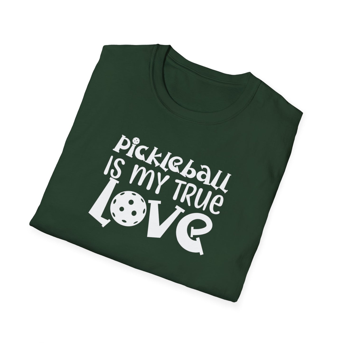 Women's Cool Pickleball T-shirt - Pickleball Is My True Love