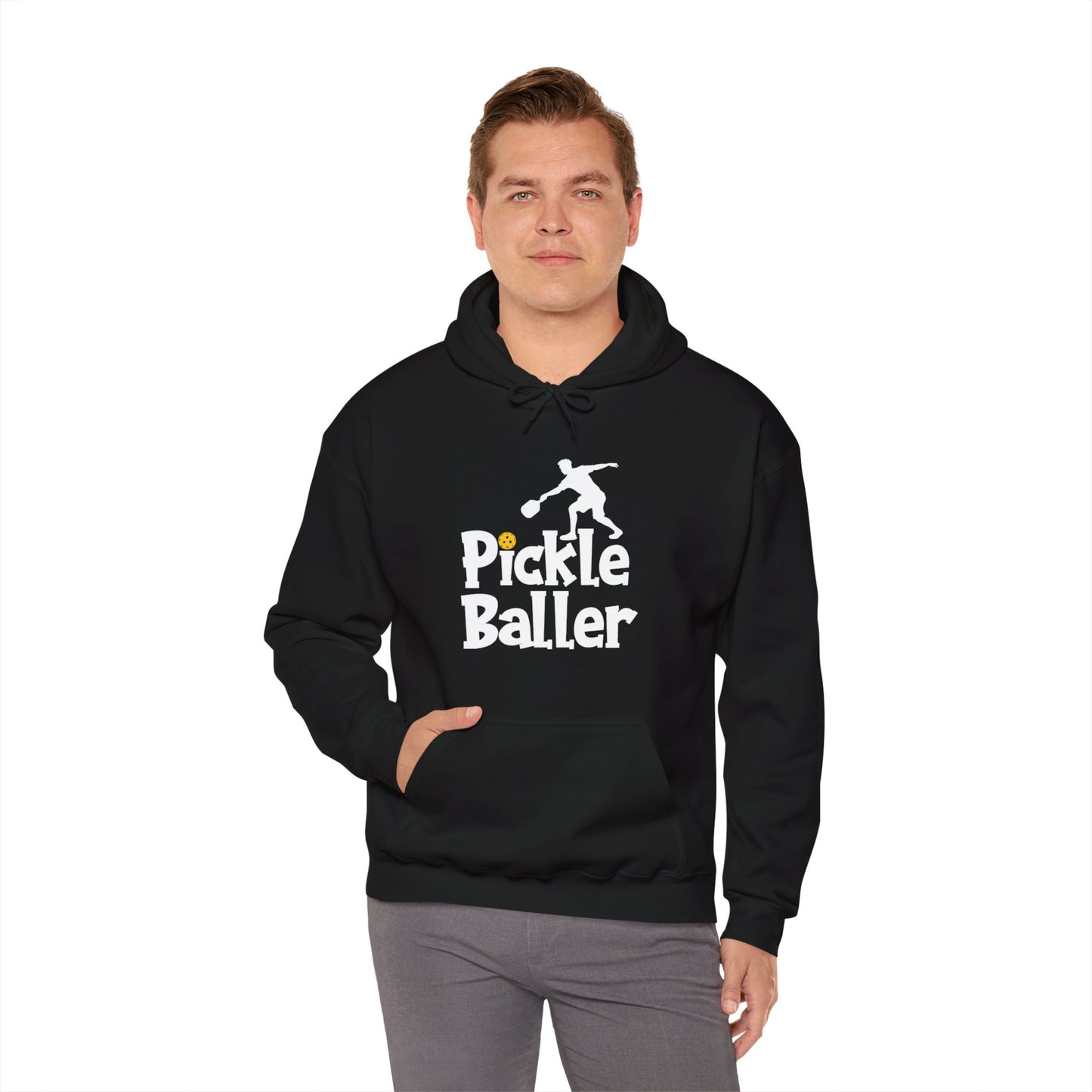 Men's Cool Pickleball Hoodie - Pickle Baller