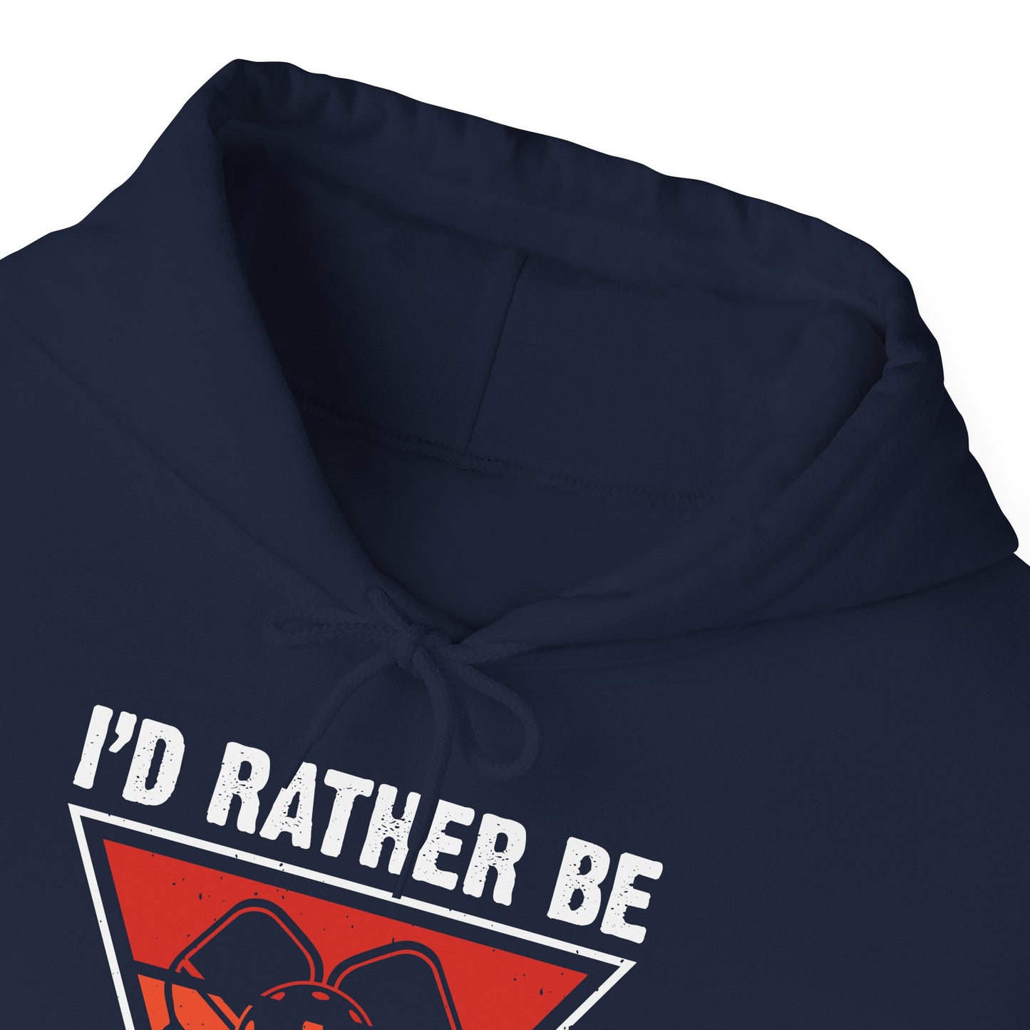 Men's Cool Pickleball Hoodie - I'd Rather Be Pickleball