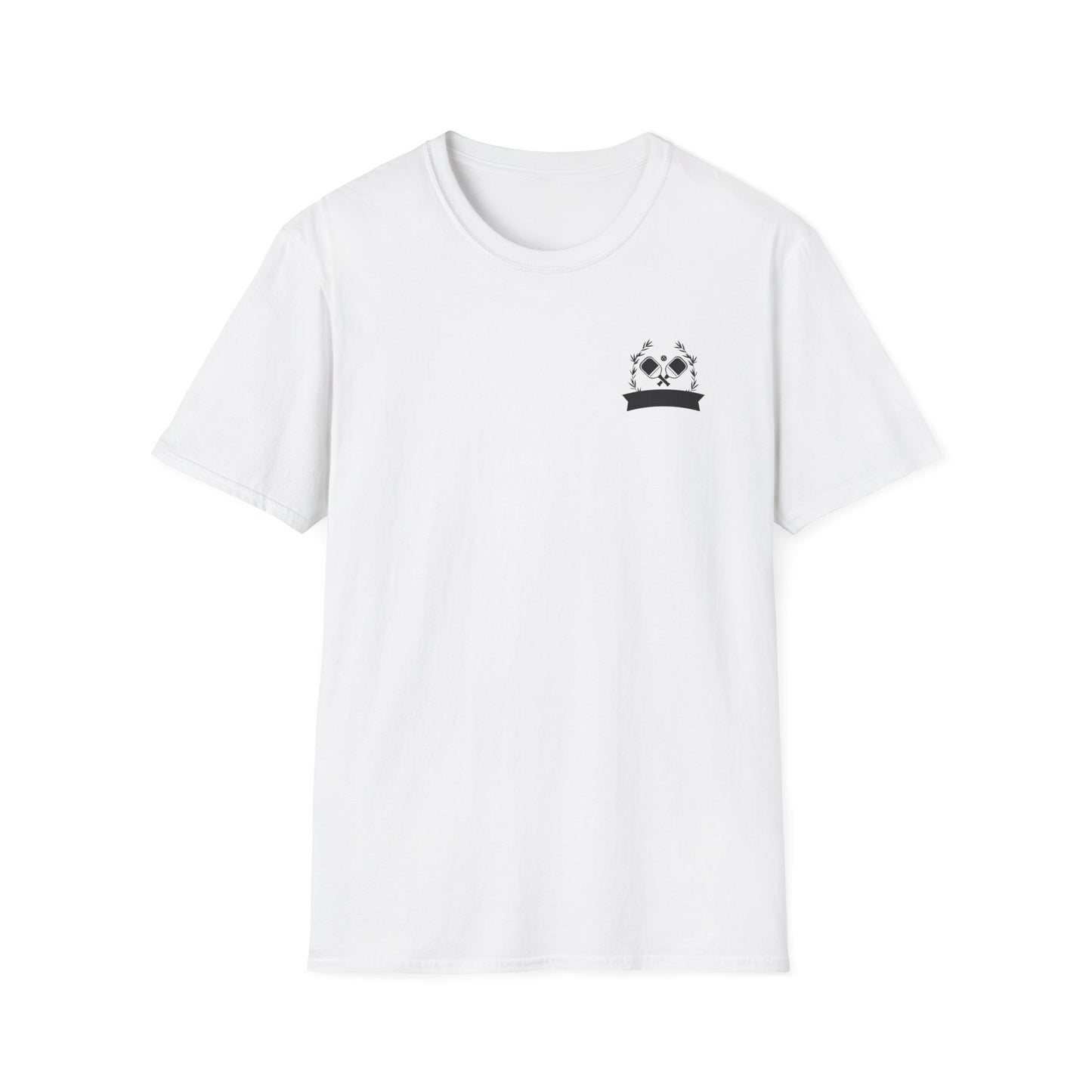 Women's Comfy Pickleball T-shirt - Pickleball This Is My Happy Hour White