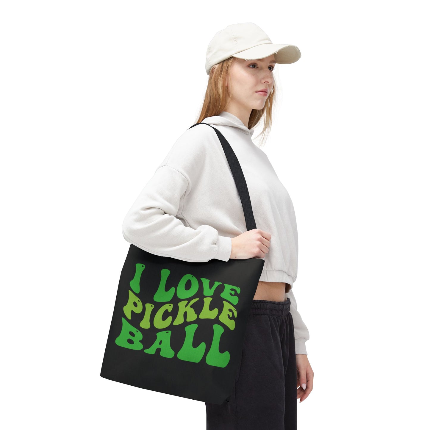 Pickleball Cute Tote Bag - I Love Pickleball