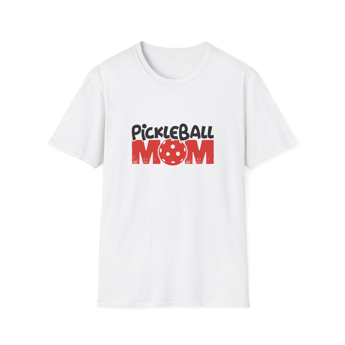Women's Pickleball T-Shirt - Pickleball Mom White