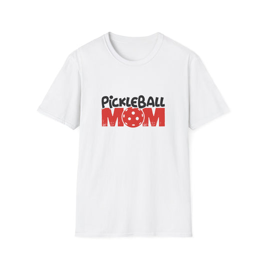 Women's Pickleball T-Shirt - Pickleball Mom White