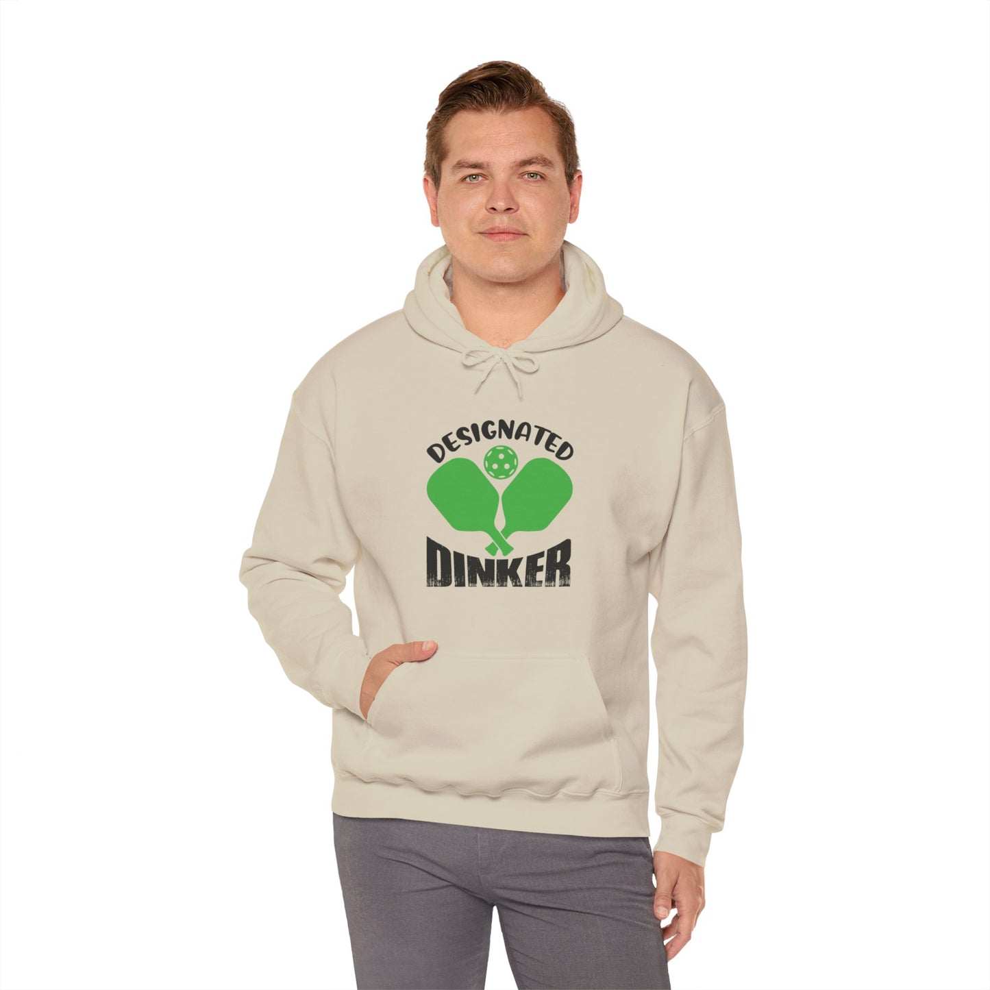 Men's Playful Pickleball Hoodie - Designated Dinker