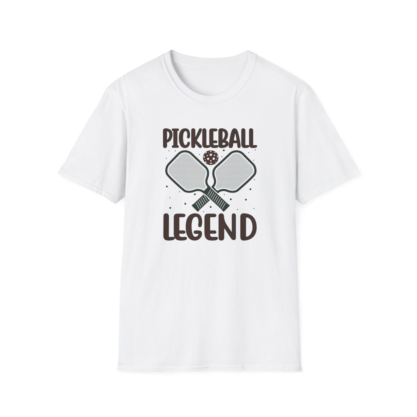 Men's Delightful Pickleball T-shirt - Pickleball Legend White