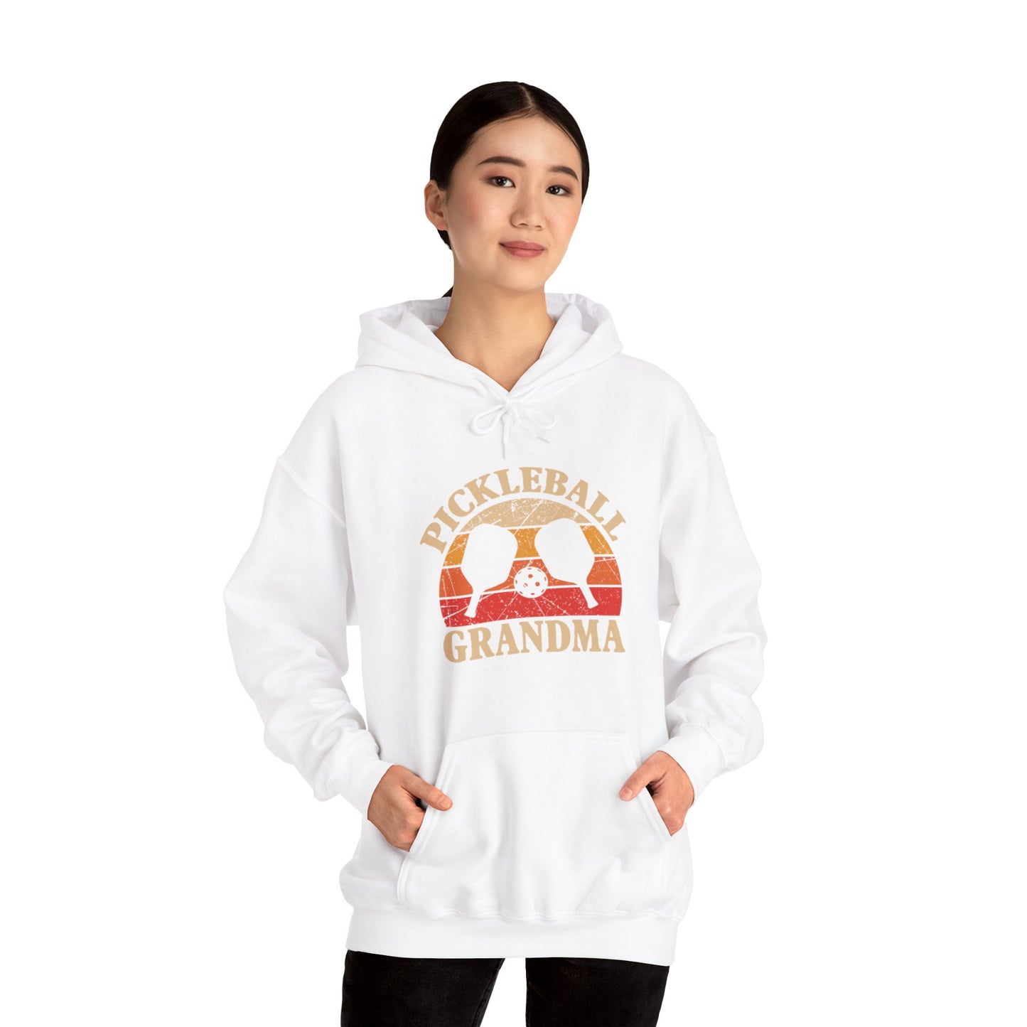 Women's Durable Pickleball Hoodie - Pickleball Grandma