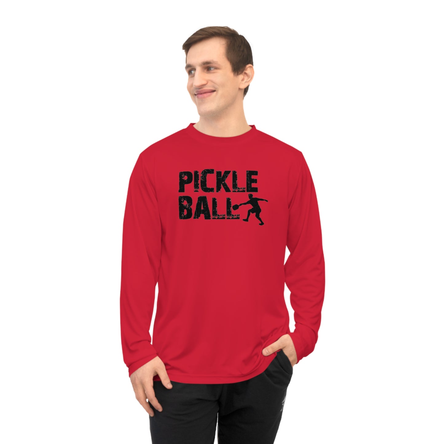 Men's Funny Pickleball Long Sleeves Top - Pickleball Player