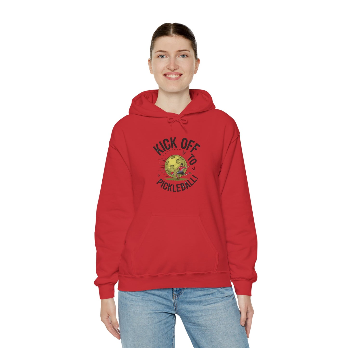 Women's Comfy Pickleball Hoodie - Kick Off to Pickleball