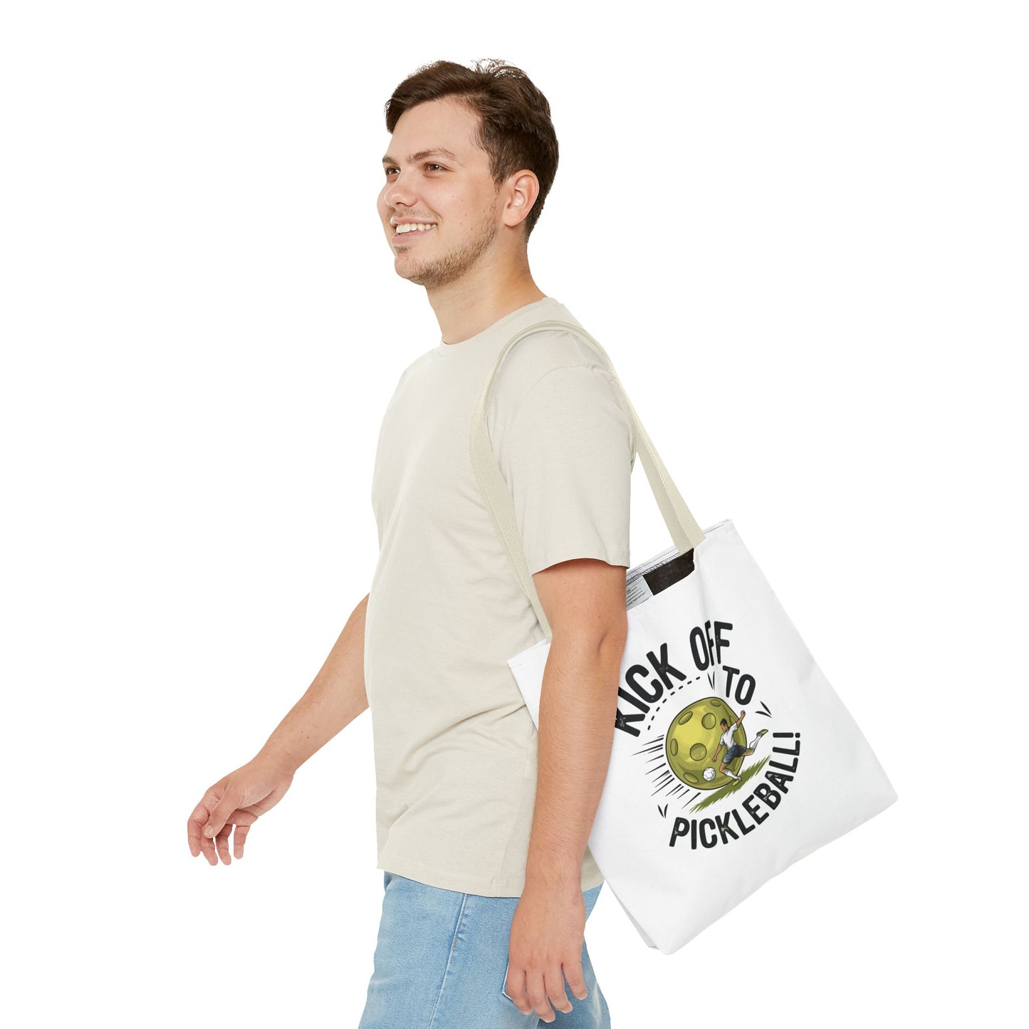 Pickleball Unique Tote Bag - Kick Off to Pickleball