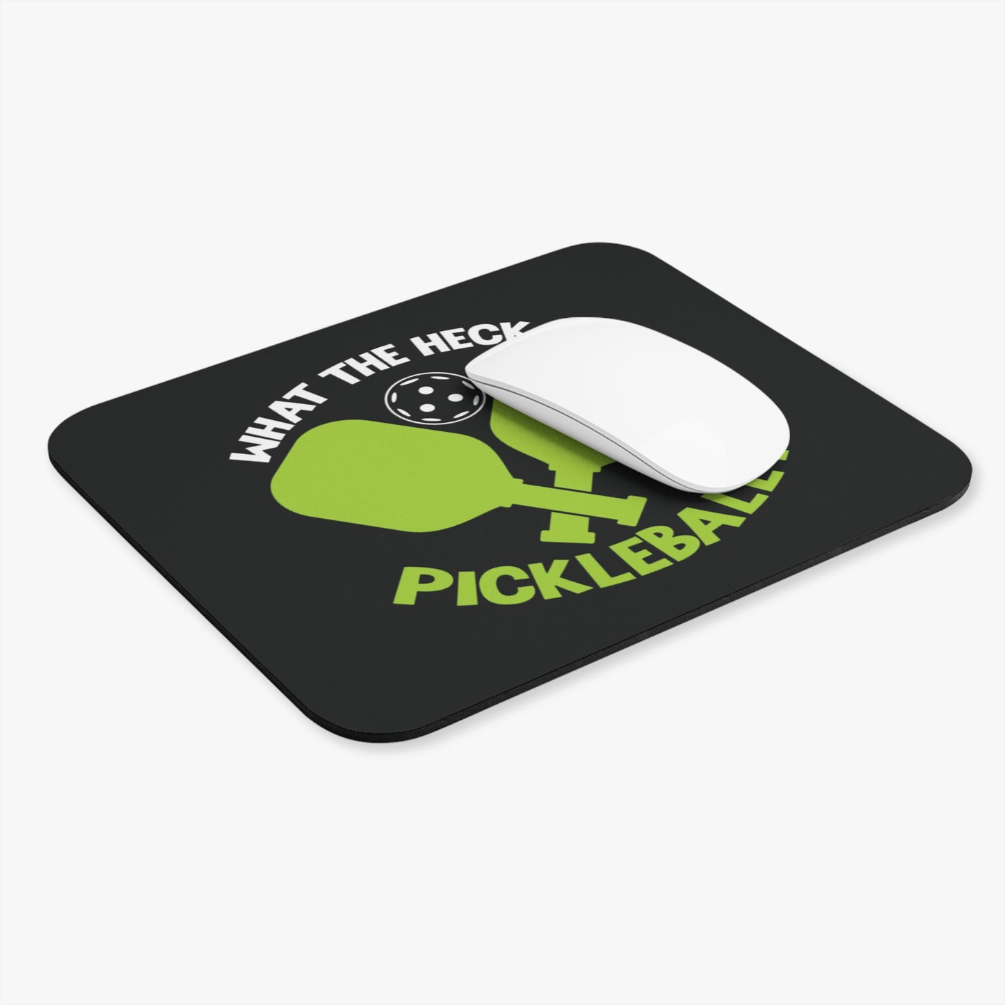 Pickleball Fun Mouse pad - What the Heck Is Pickleball?