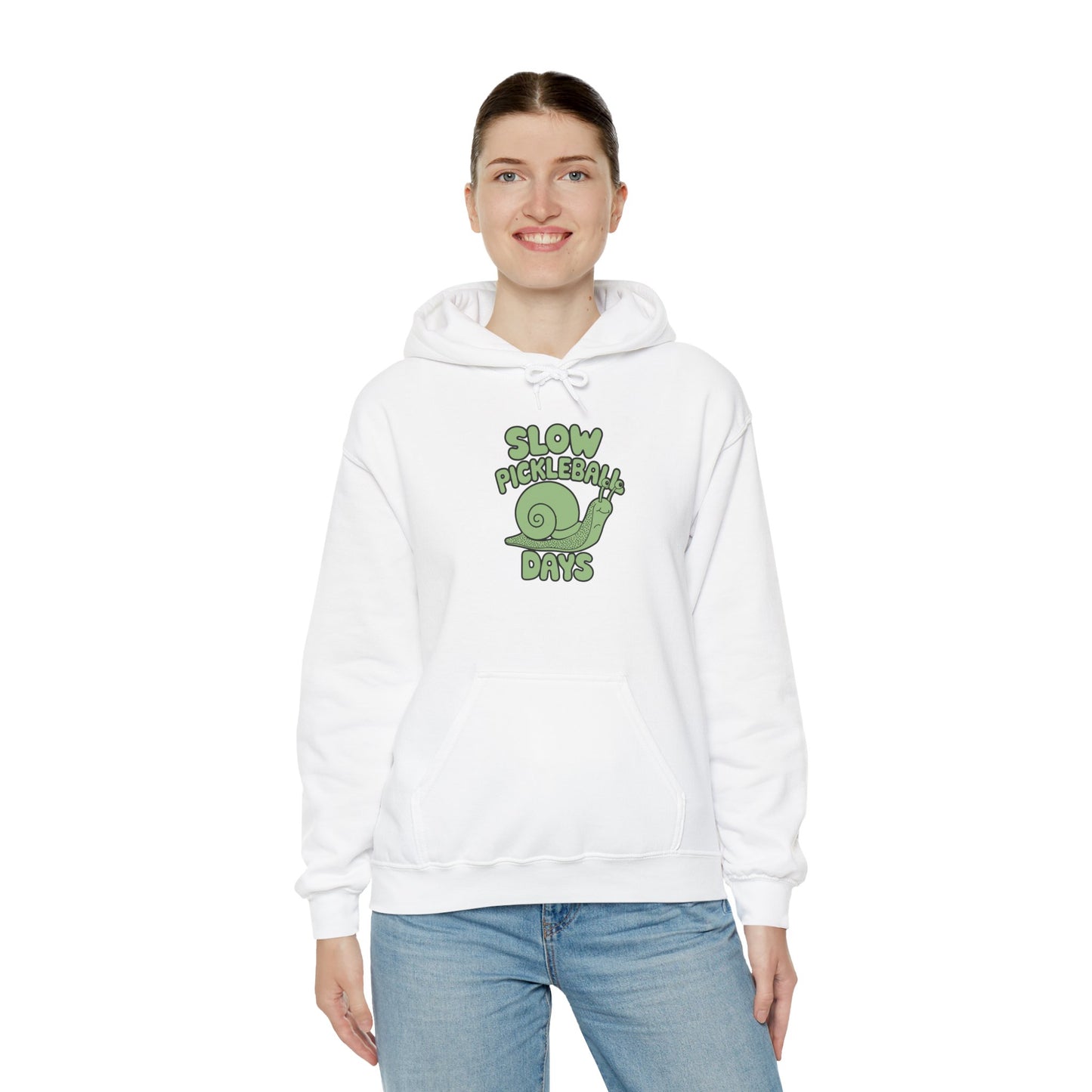 Women's Soft Pickleball Hoodie - Slow Pickleball Days