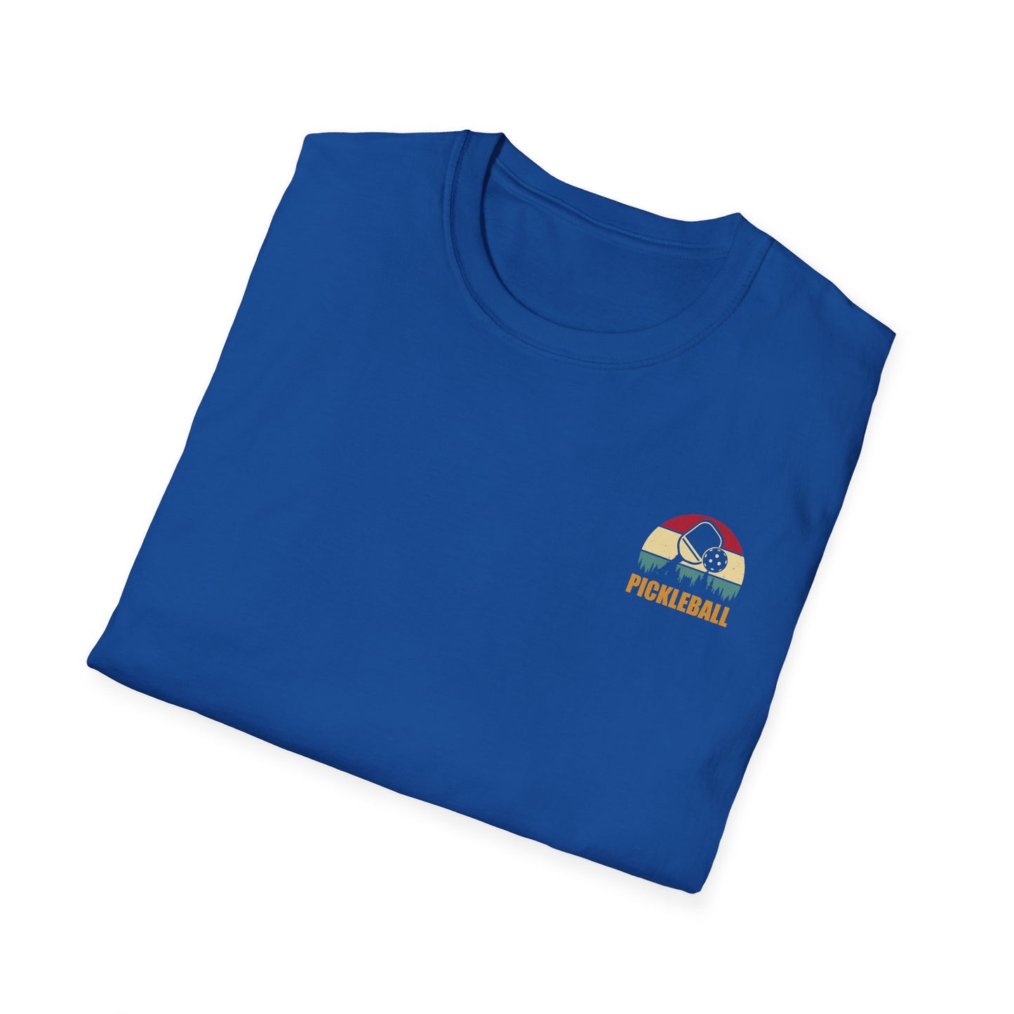 Men's Durable Pickleball T-shirt - Pickleball Is My Retirement Plan