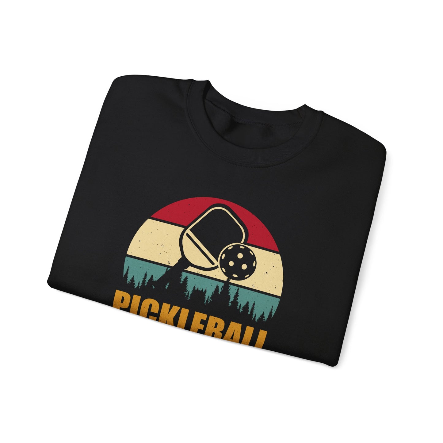 Women's Comfy Pickleball Sweatshirt - Pickleball Retro