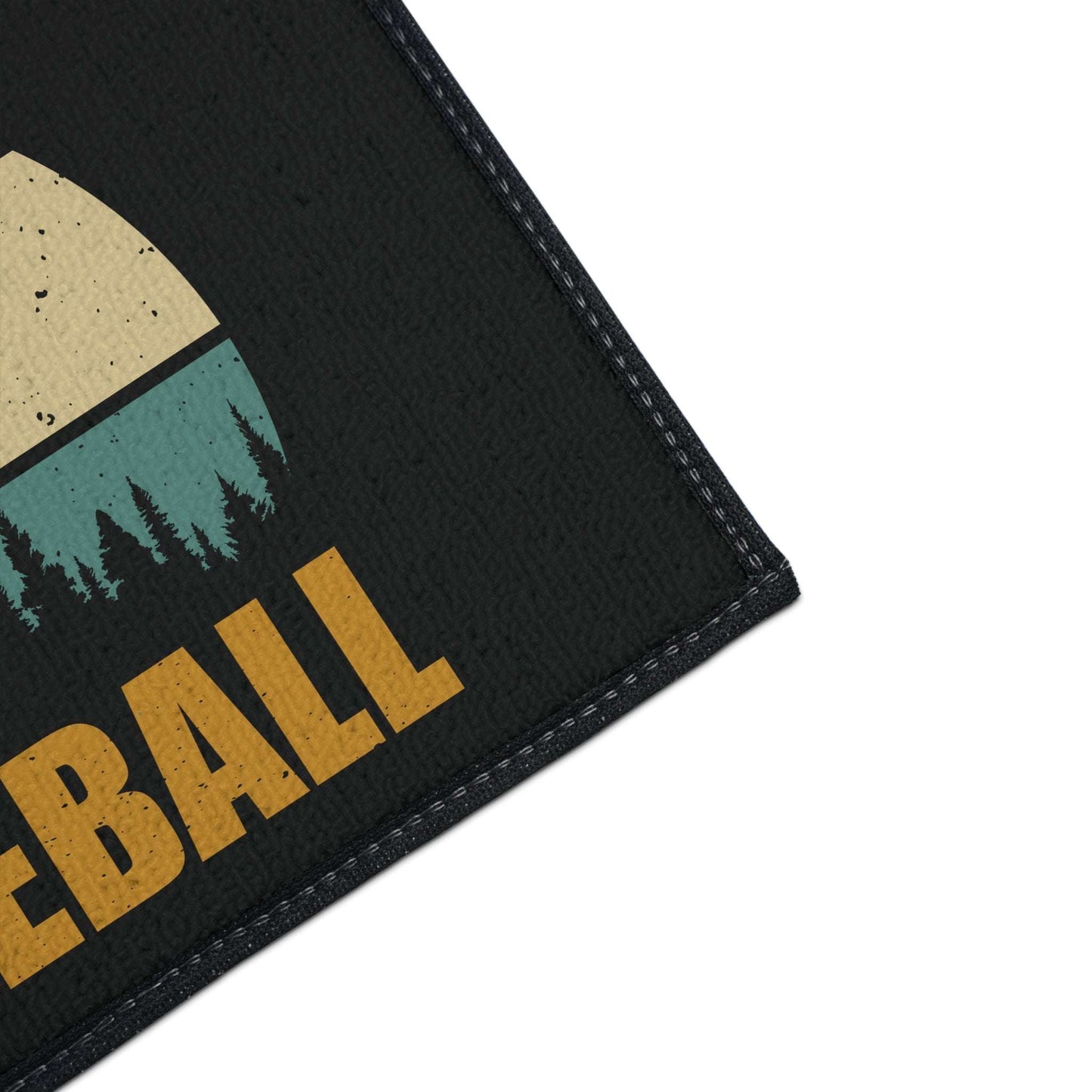 Pickleball Cool Heavy-duty Floor Mat - Pickleball Retro