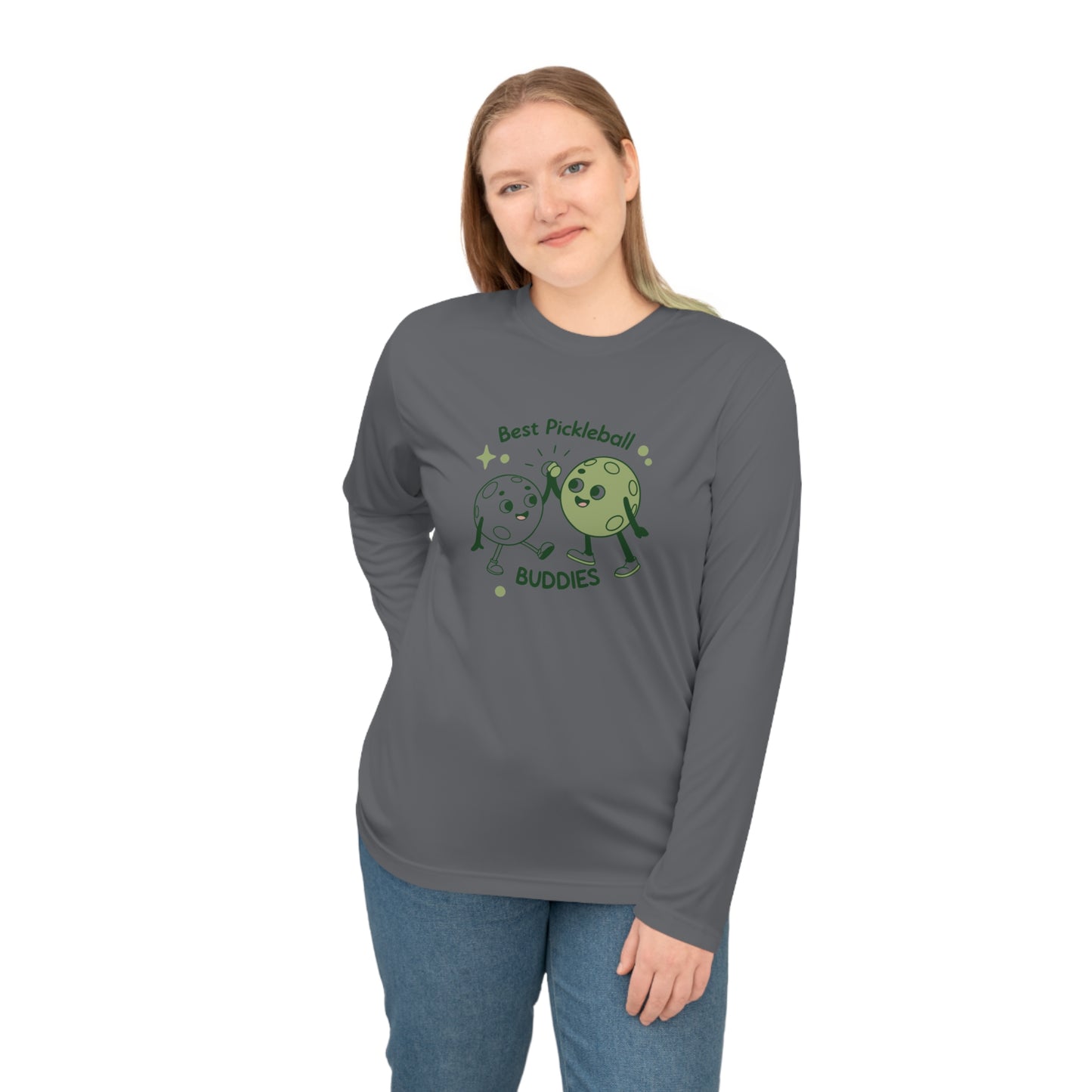 Women's Cute Pickleball T-shirt - Best Pickleball Buddies