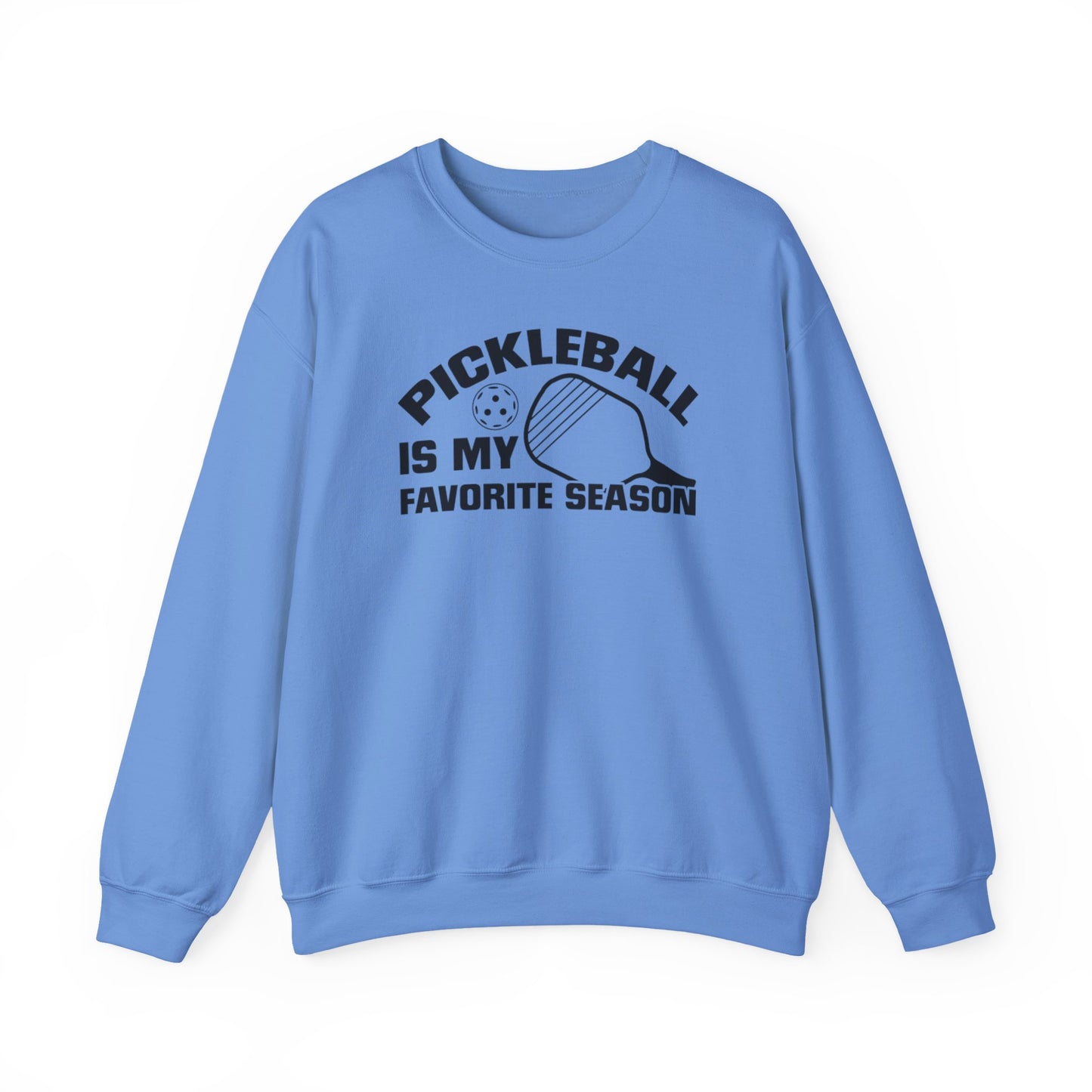 Men's Pickleball Sweatshirt - Pickleball Is My Favorite Season Blue