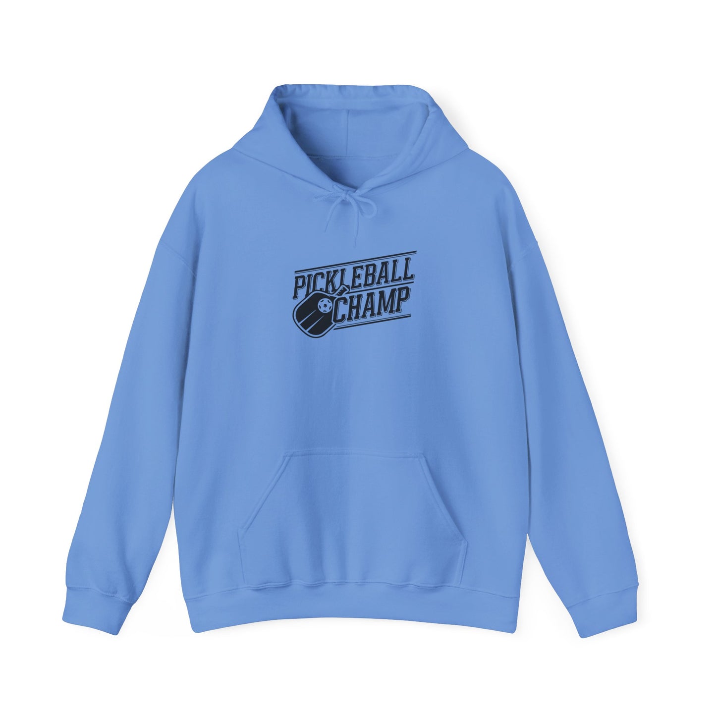 Men's Stylish Pickleball Hoodie - Pickleball Champ Blue