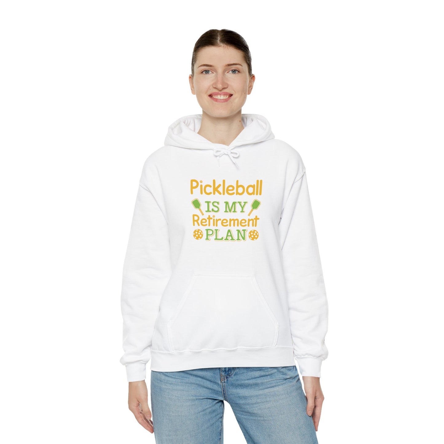 Women's Comfy Pickleball Hoodie - Pickleball Is My Retirement Plan