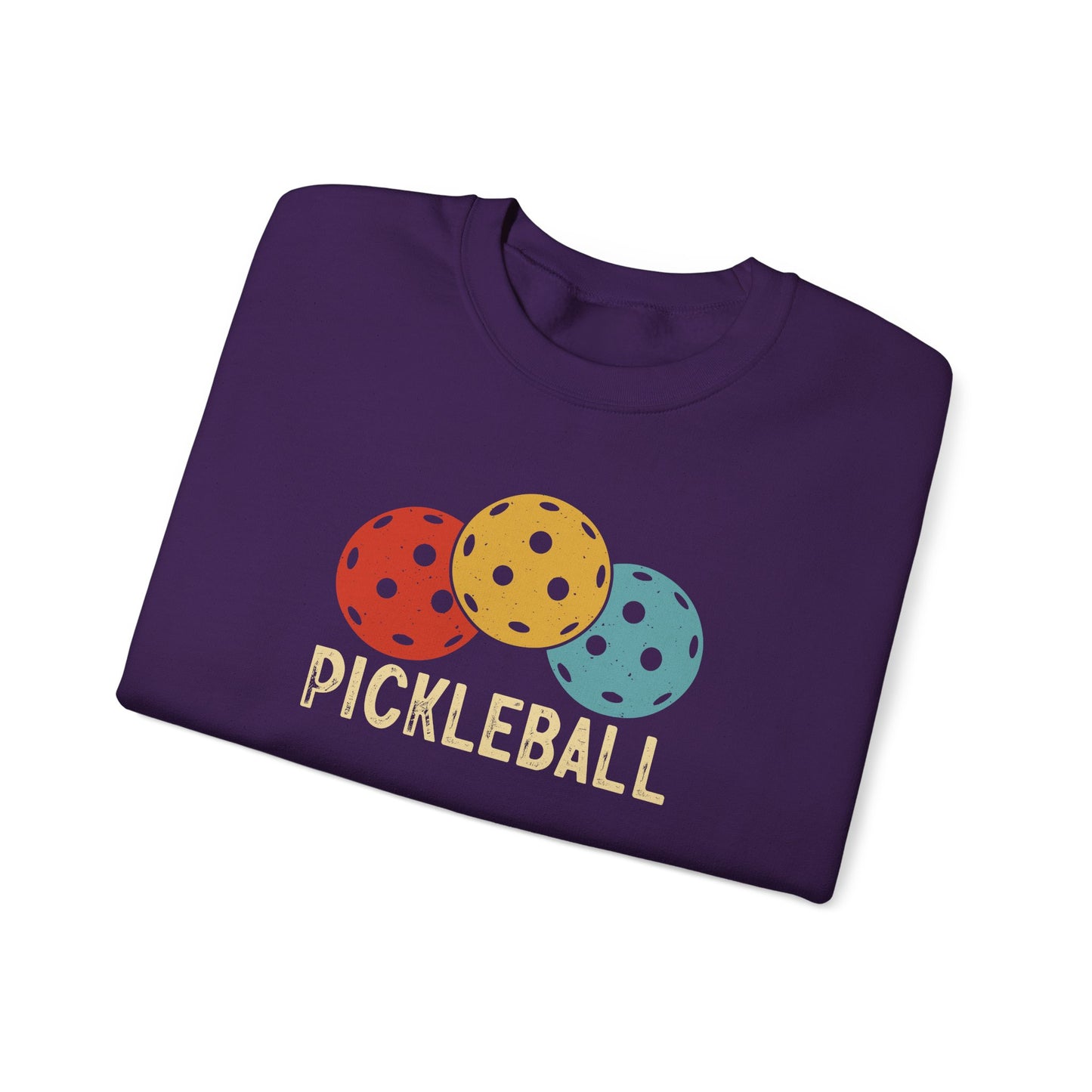 Men's Cool Pickleball Sweatshirt - Trio Pickleball Retro