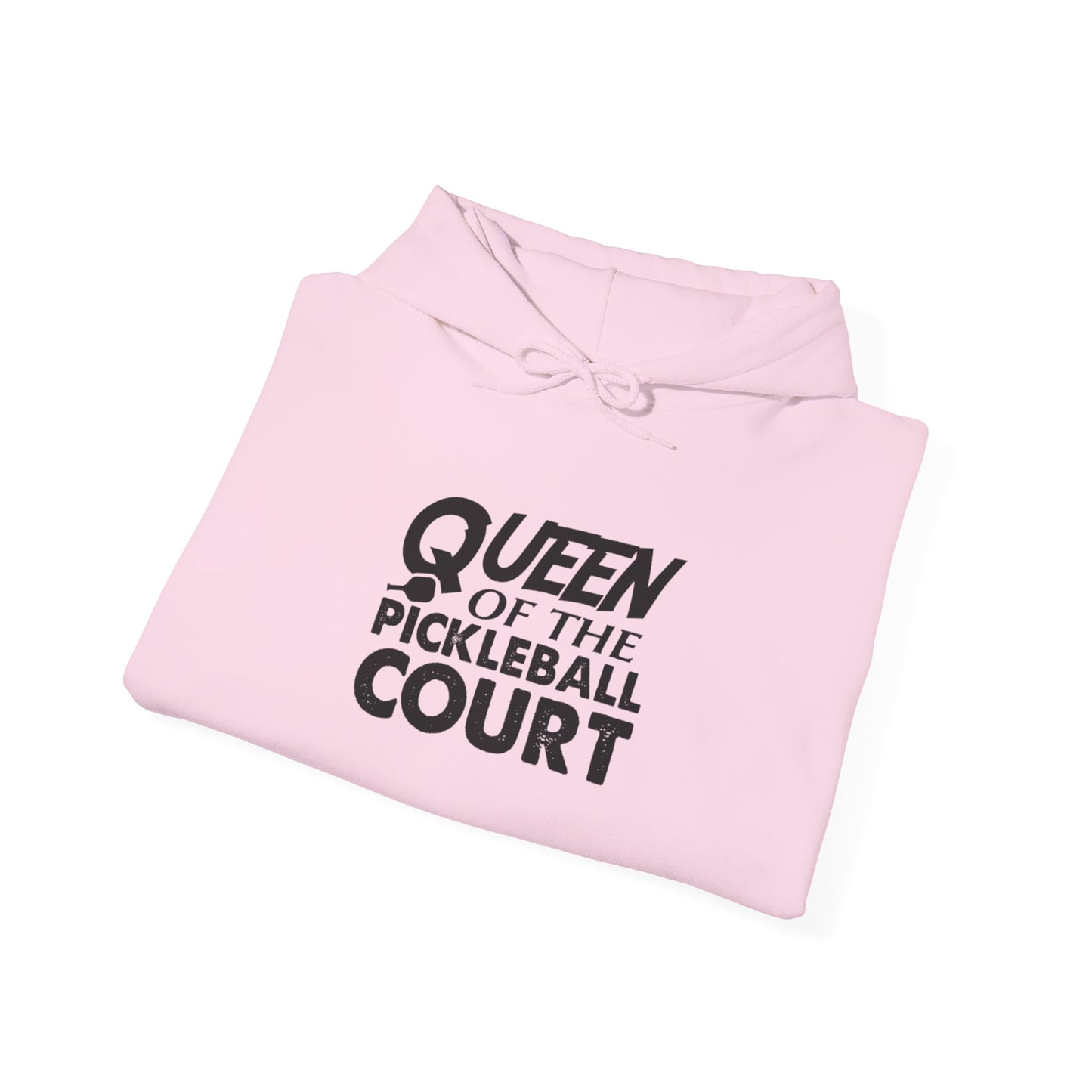 Women's Comfy Pickleball Hoodie - Queen of the Pickleball Court