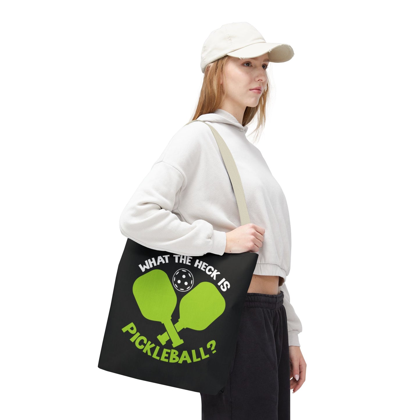 Pickleball Durable Tote Bag - What the Heck Is Pickleball?
