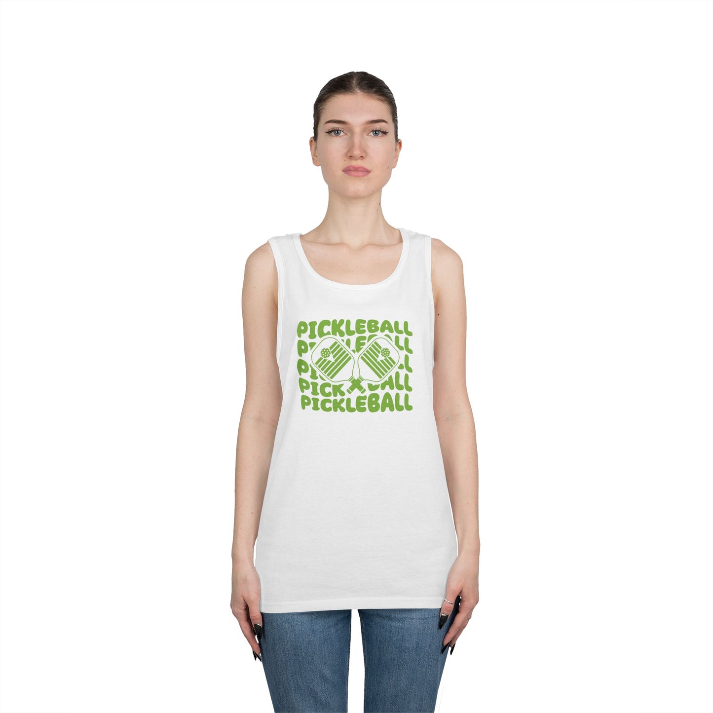 Women's Vibrant Pickleball Tank Top - Pickleball Echo