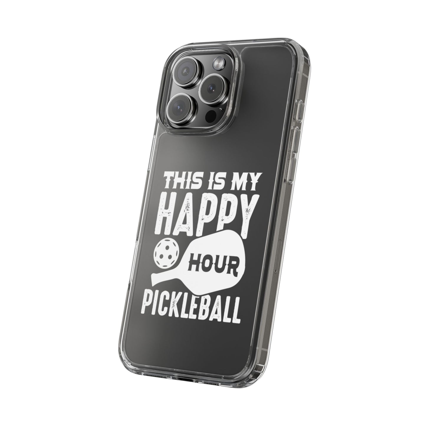 Pickleball Durable Phone case - This Is My Happy Hour Pickleball